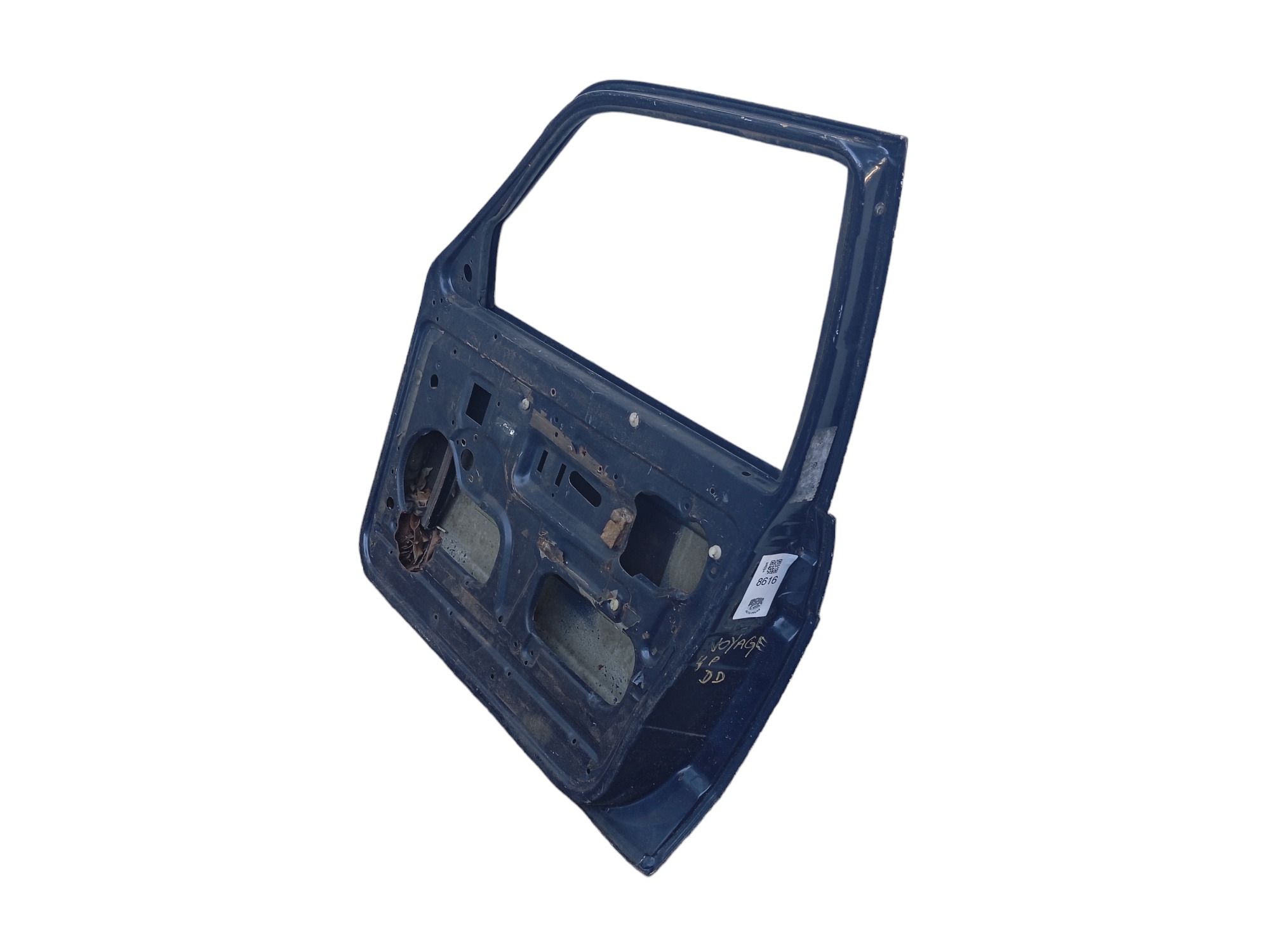 Porta Dianteira L/d Vw Gol 1987 A 1995  Dianteira Direito Azul 4