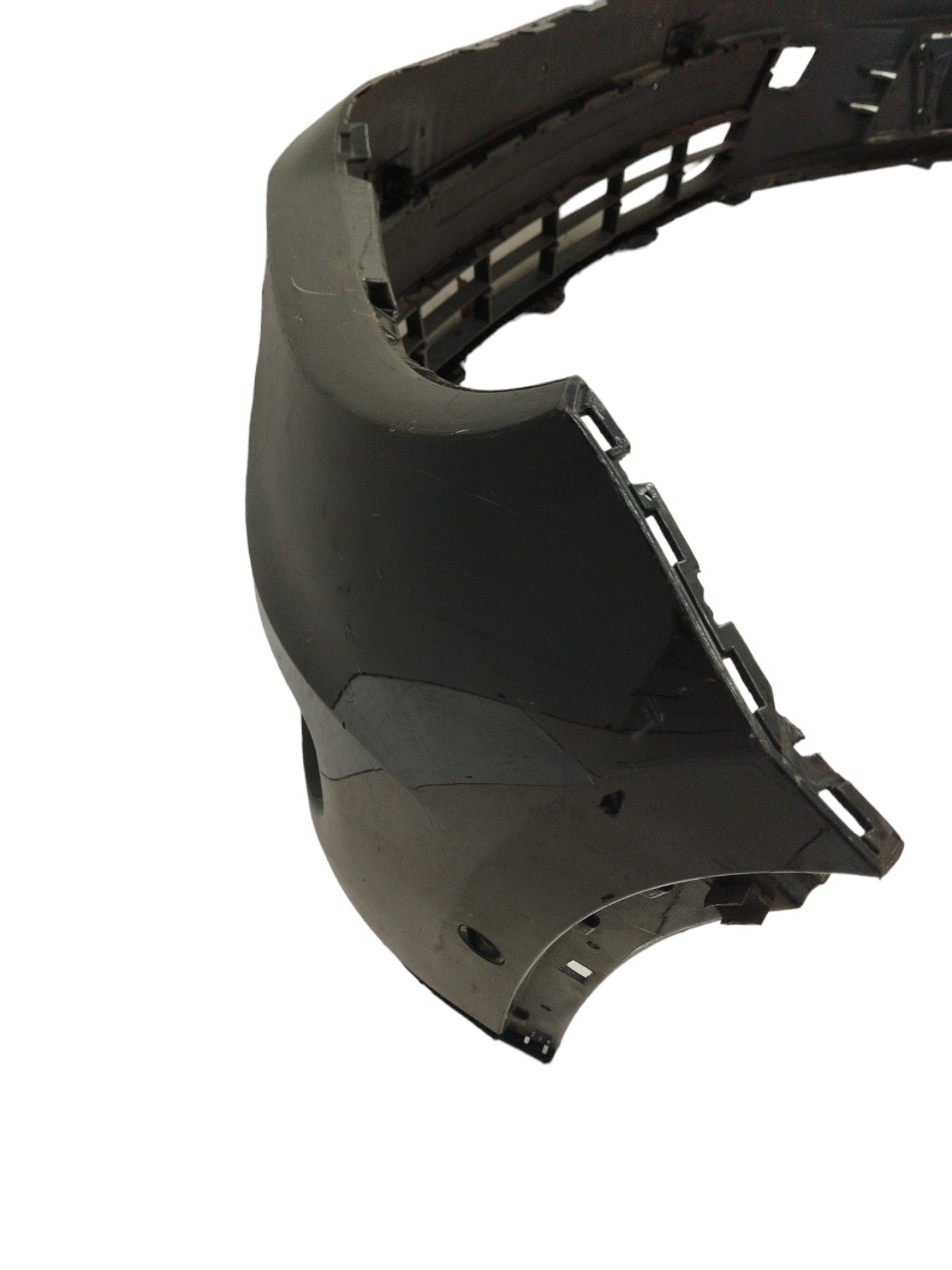 Parachoque Dianteiro Vw Tiguan 2012 A 16 Para Recuperar  Preta 2