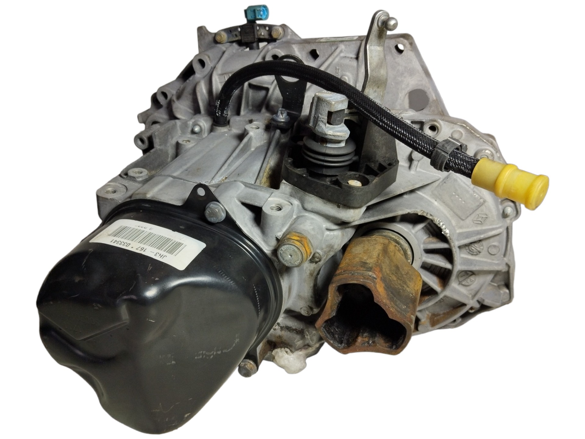 Caixa Cambio Manual Megane 1.6 16v Trambulador Em Cima 09/13 2