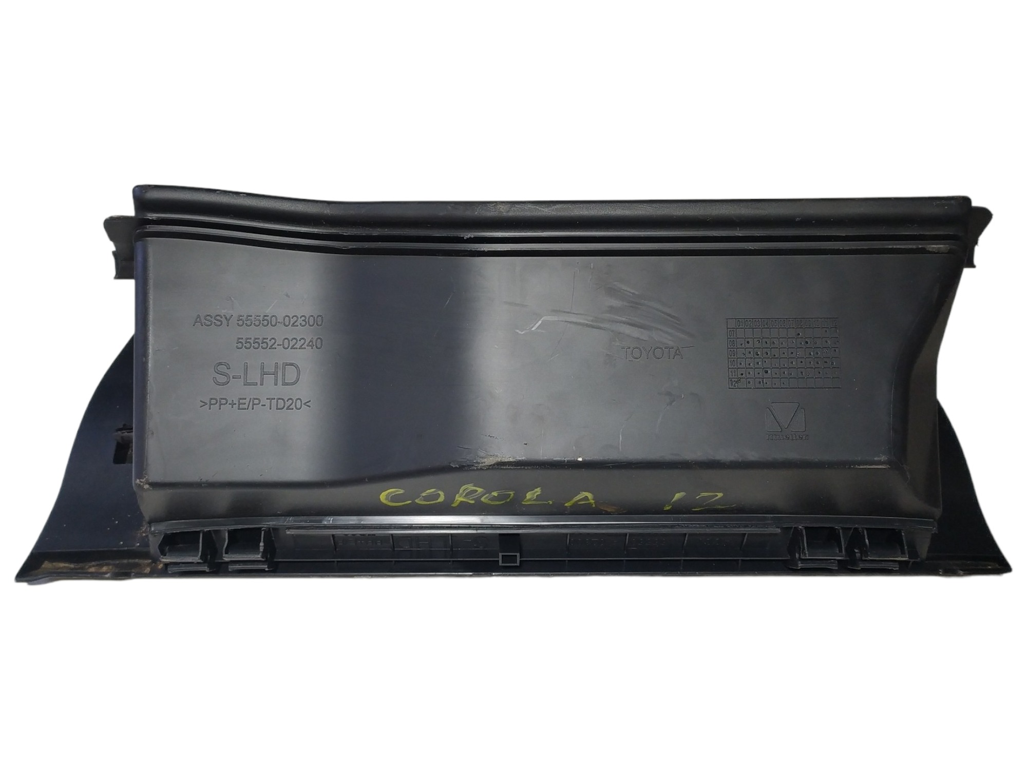Porta Luvas Inferior Toyota Corolla 2009 A 2013 Original 4
