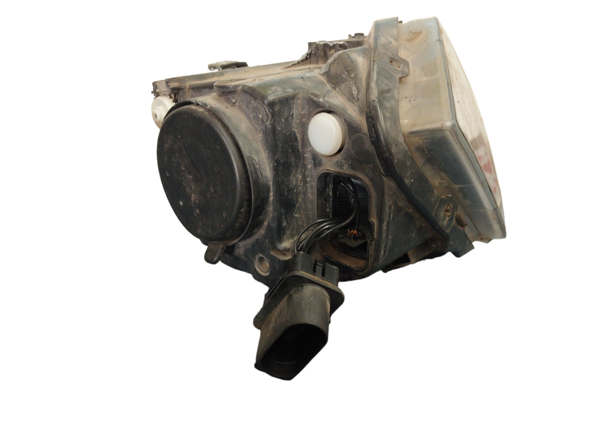 Farol L/d Vw Polo/virtus 2018/22 Máscara Negra C/detalhe 4