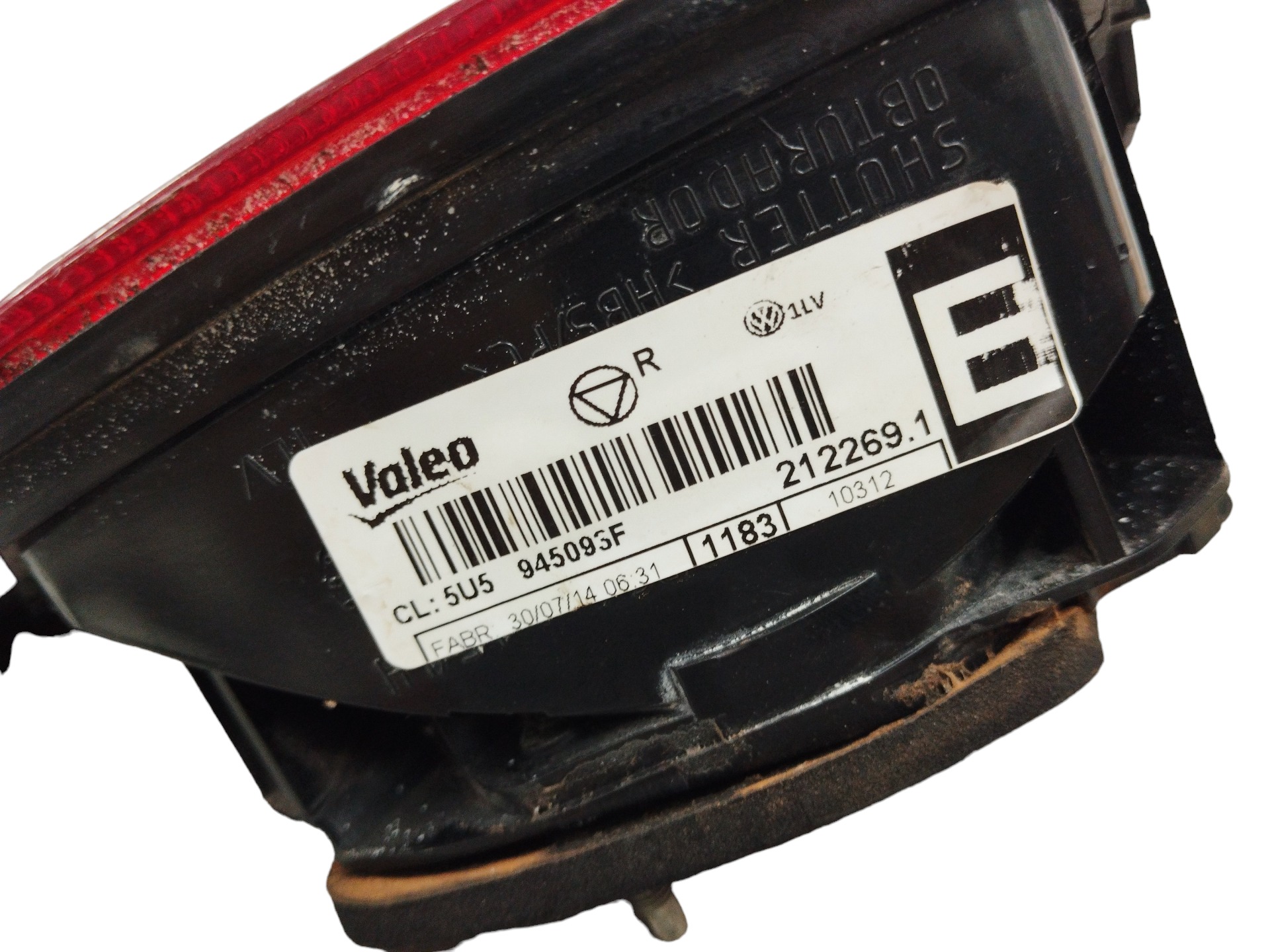Lanterna Tampa Traseira L/e Vw Voyage 2013/17 Fume 3