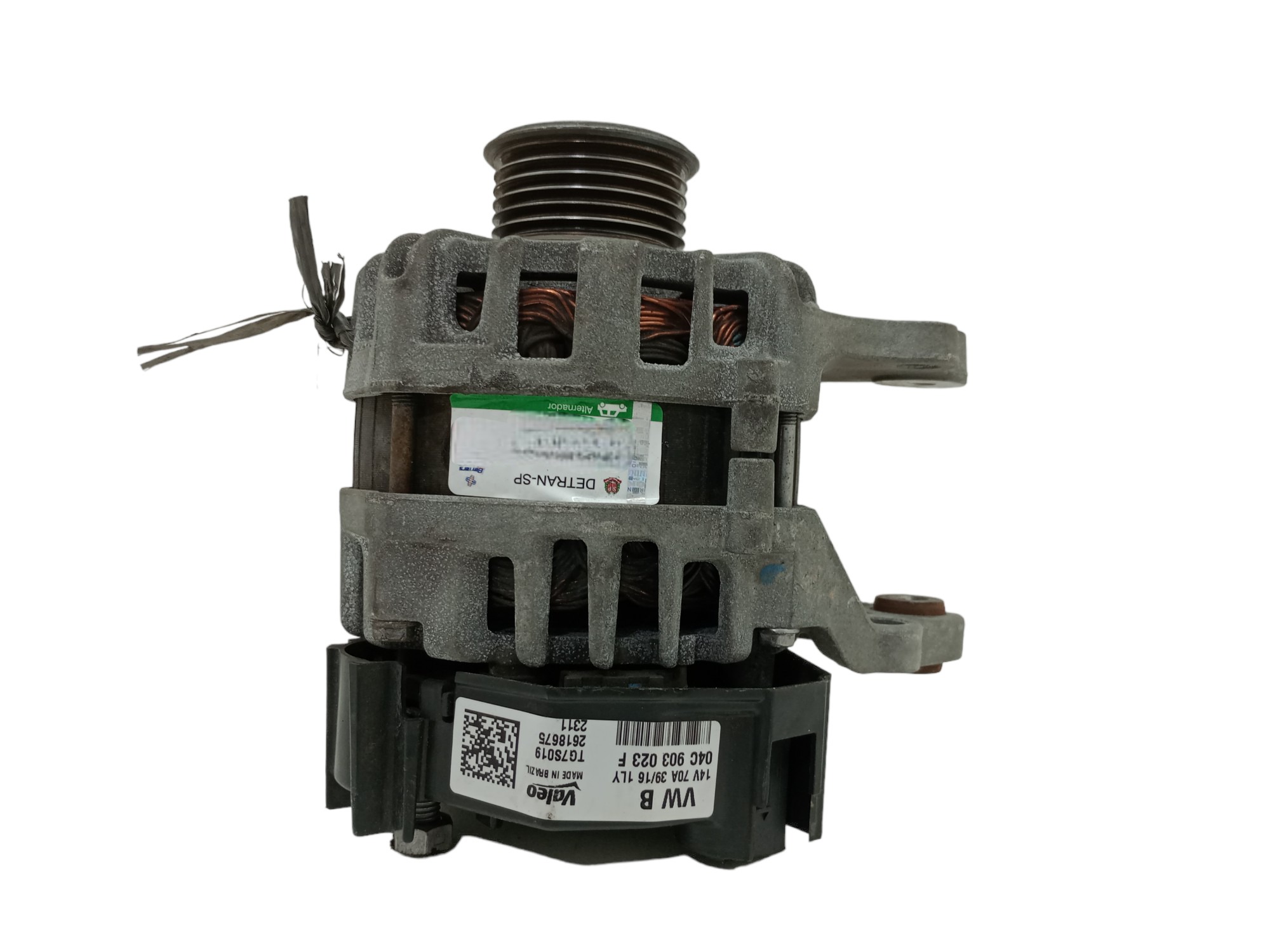 Alternador Fox, Up 3cil 1.0 70a 2015/2020 Valeo- 04c903023f