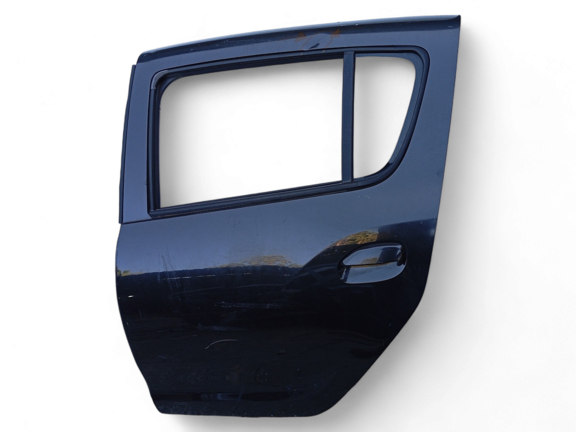 Porta Traseira L/e Renault Sandero 2015 A 2021 Original  – Traseira – Esquerdo – Preto 2