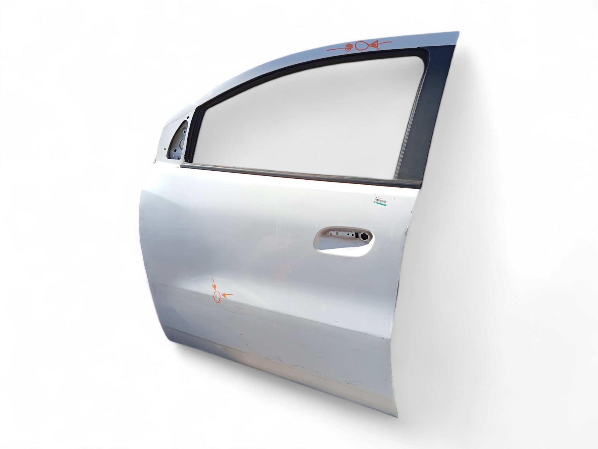 Porta Dianteira L/e Chevrolet Spin 2012 A 2016 Original  Dianteira Esquerdo Branco 3