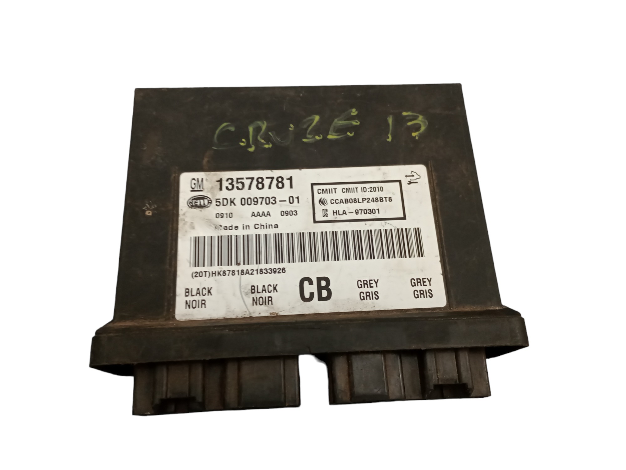 Modulo Ignição Chevrolet Cruze 1.8 2011/12 – 13578781 2
