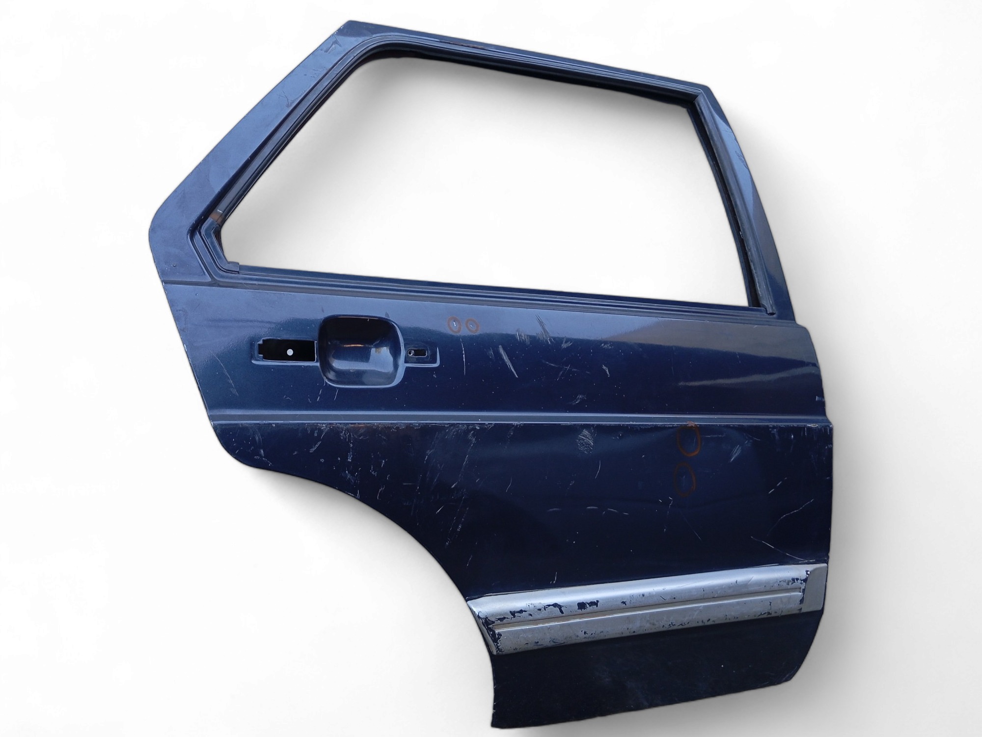 Porta Traseira L/d Volkswagen Voyage 1983 A 1996 Original  – Traseira – Direito – Azul 3
