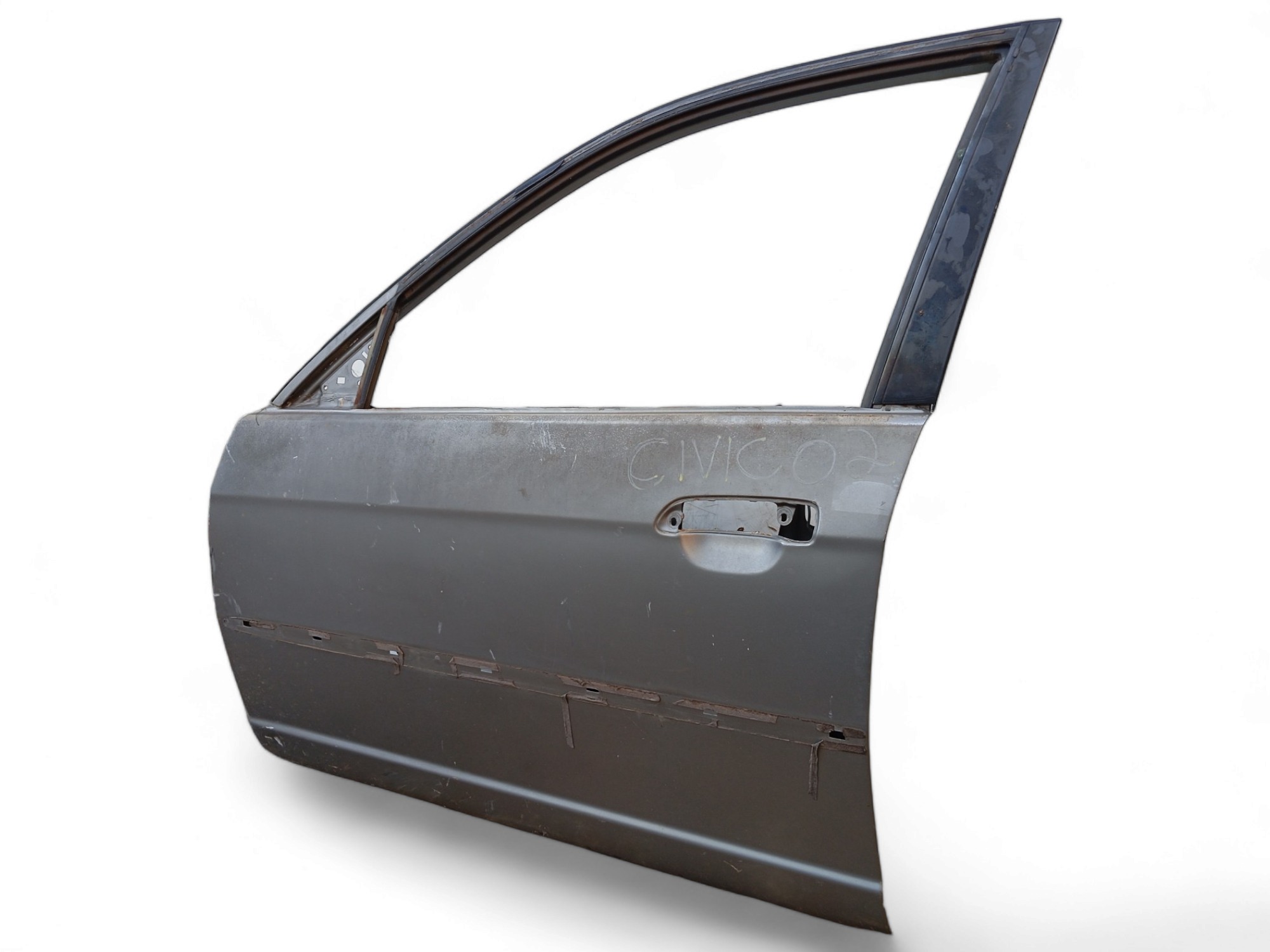Porta Dianteira L/e Honda Civic 2001 A 2006 Original  Dianteira Esquerdo Cinza 2
