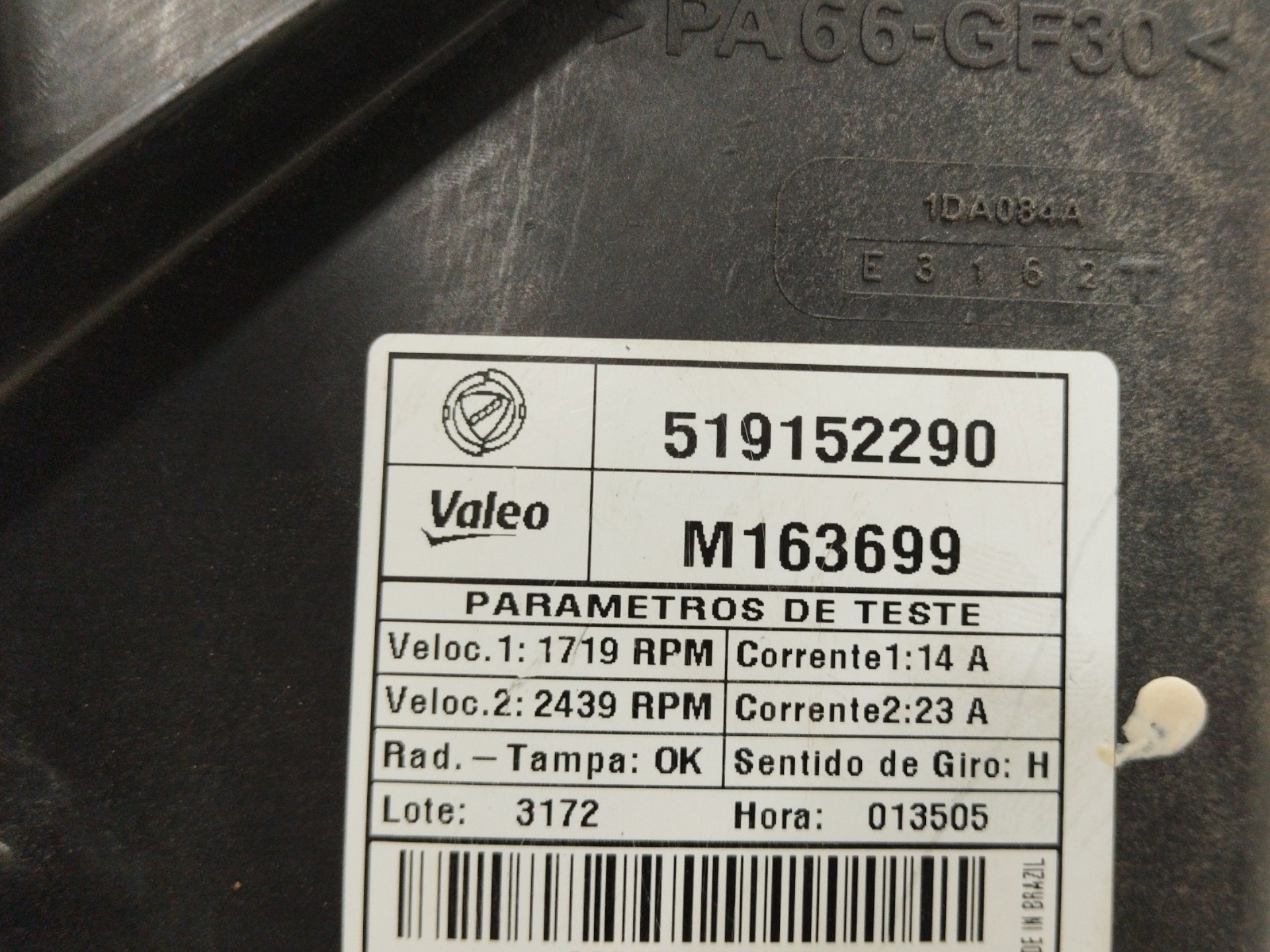Eletroventilador / Defleto Fiat Palio 1.6 16v 2013 Original 3