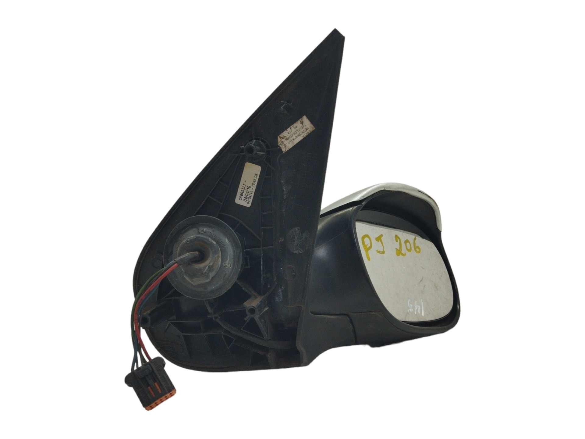 Retrovisor Elétrico L/d Peugeot 206/207 2001 A 2008 Original 3