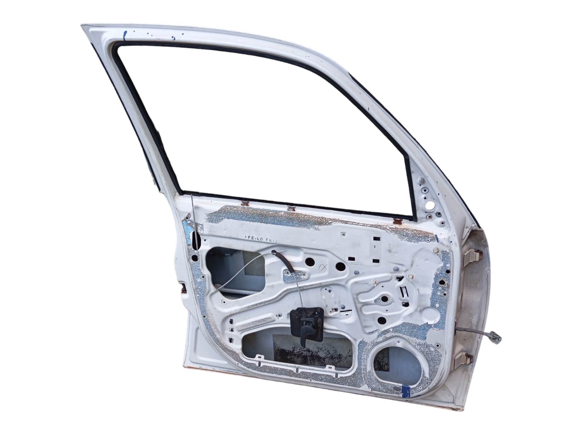 Porta Dianteira L/e Meriva 2002 A 2012  – Dianteira – Esquerda – Branca 2