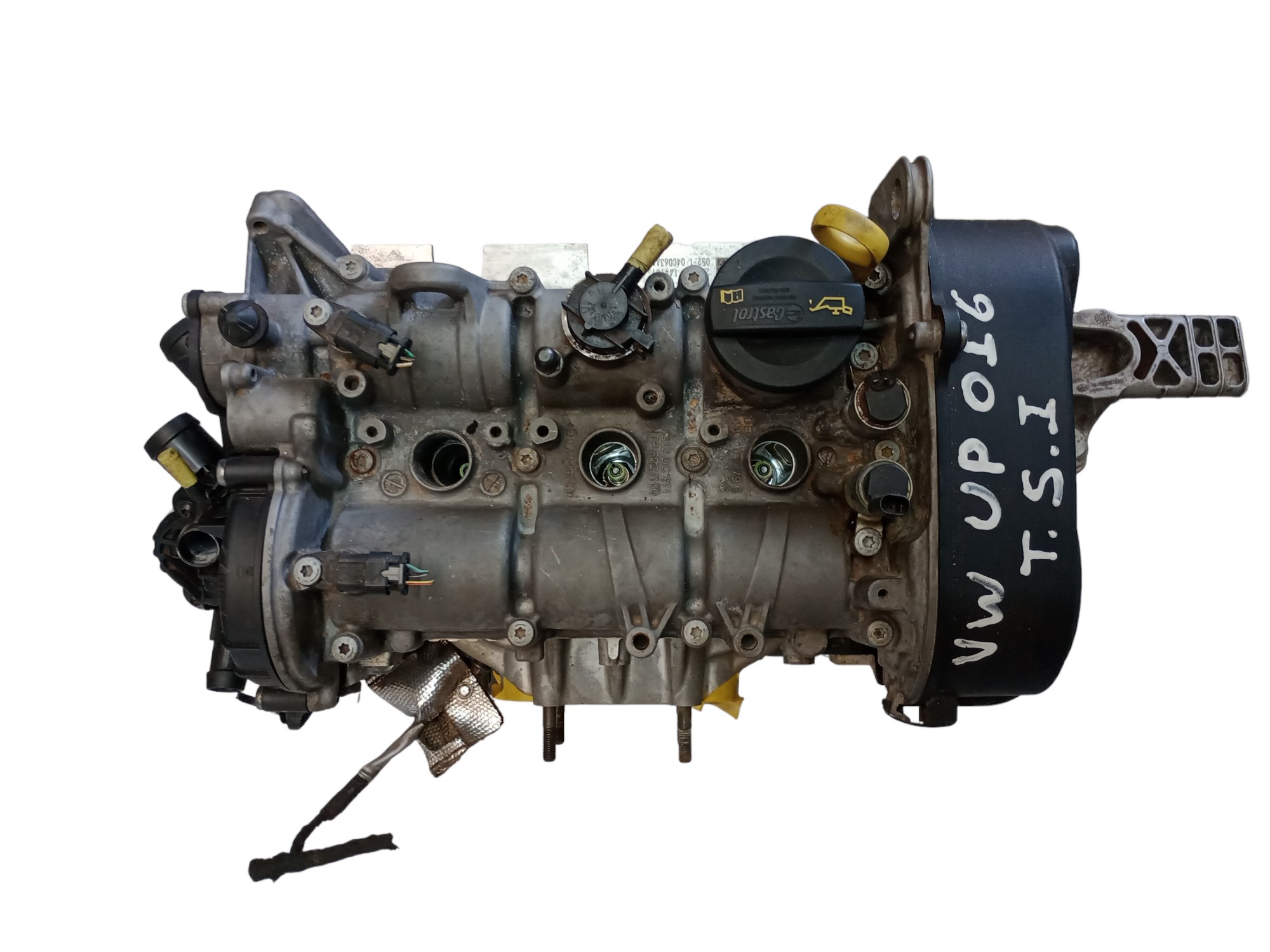Motor Parcial Vw 1.0 2017 Up Tsi Flex 5