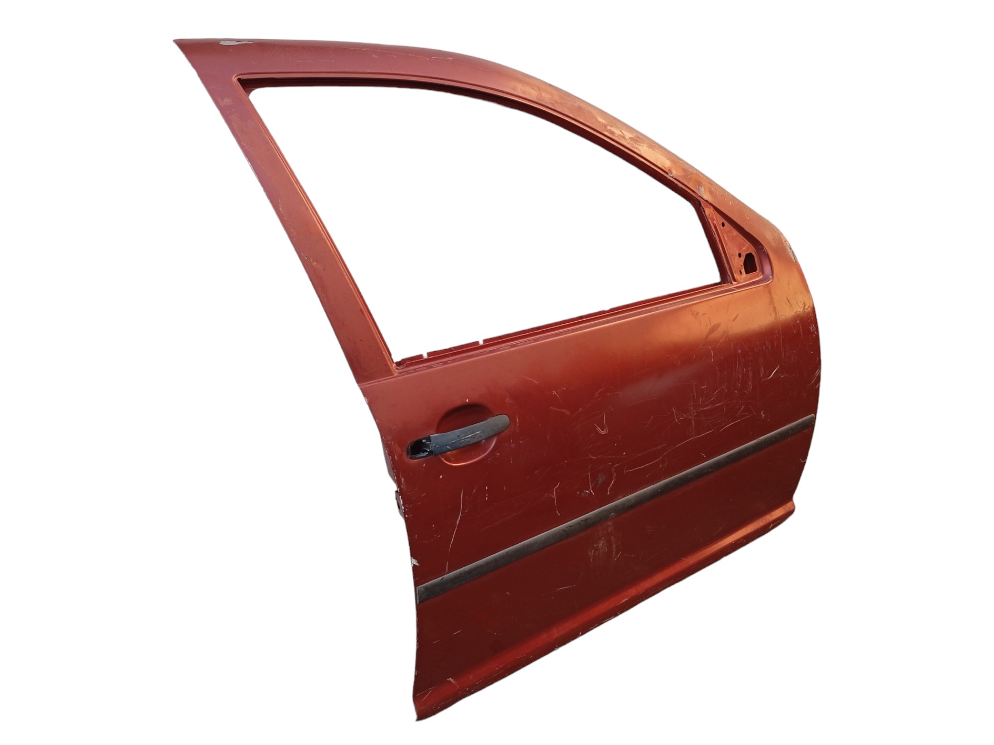 Porta Dianteira L/dvolkswagen Golf 2001 A 2012 Original Dianteira Direito Vermelho 4