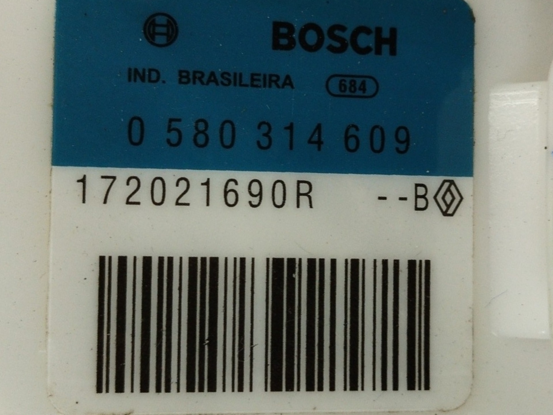 BOMBA COMBUSTÍVEL RENAULT KWID 2017/22 – 0580314609 3