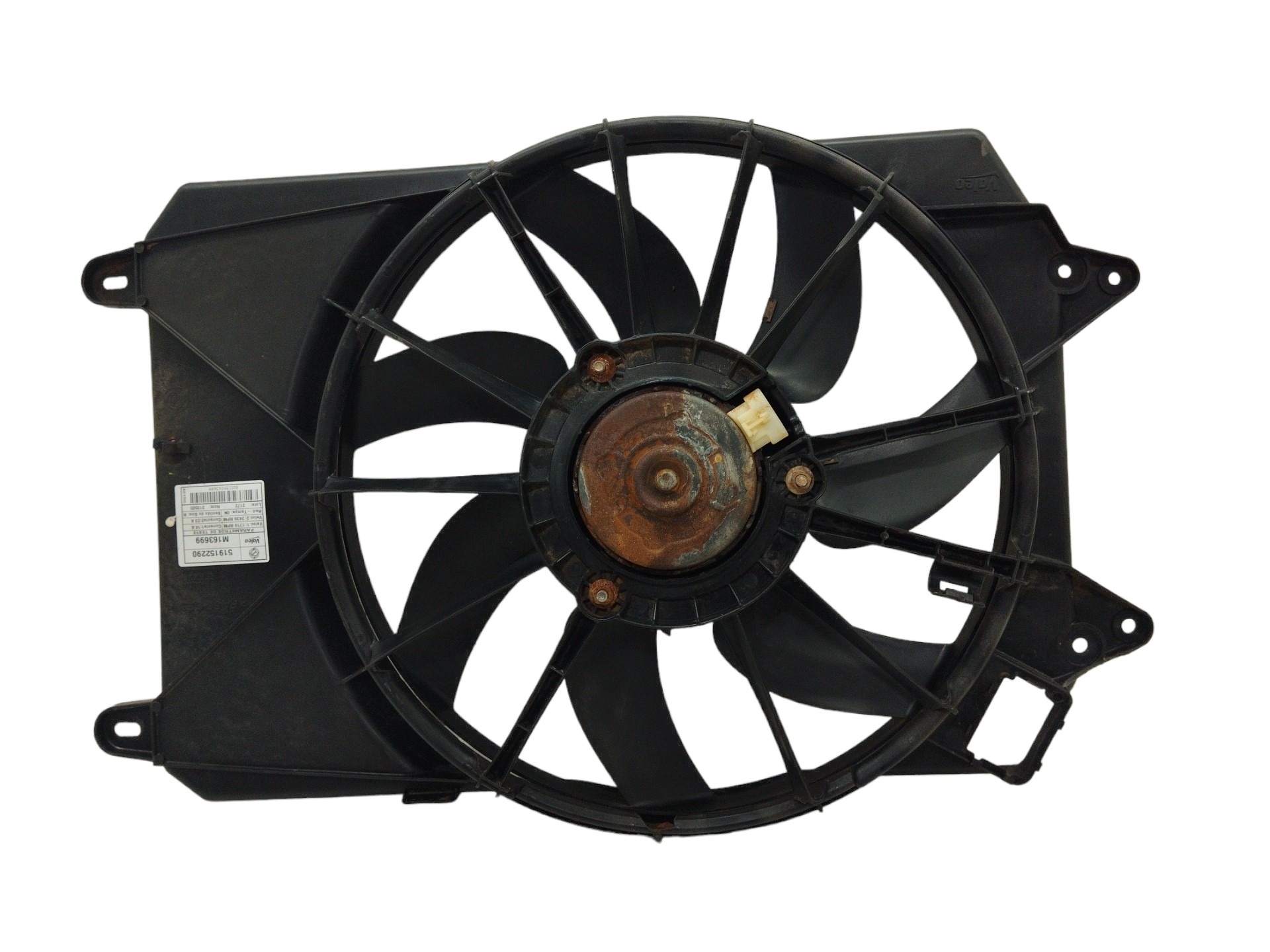Eletroventilador / Defleto Fiat Palio 1.6 16v 2013 Original 2