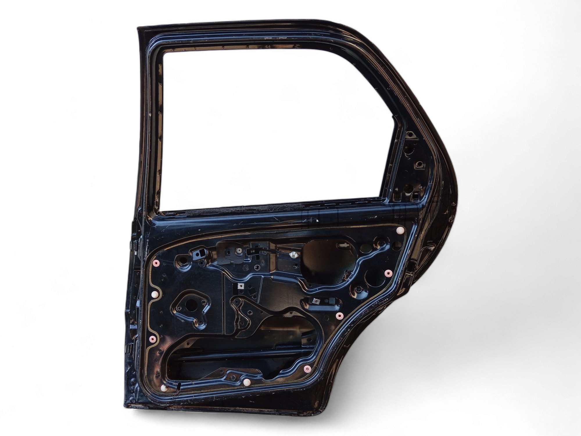 Porta Traseiro L/d Fiat Palio 2006 A 2014 Original  – Traseira – Direito – Preto 4