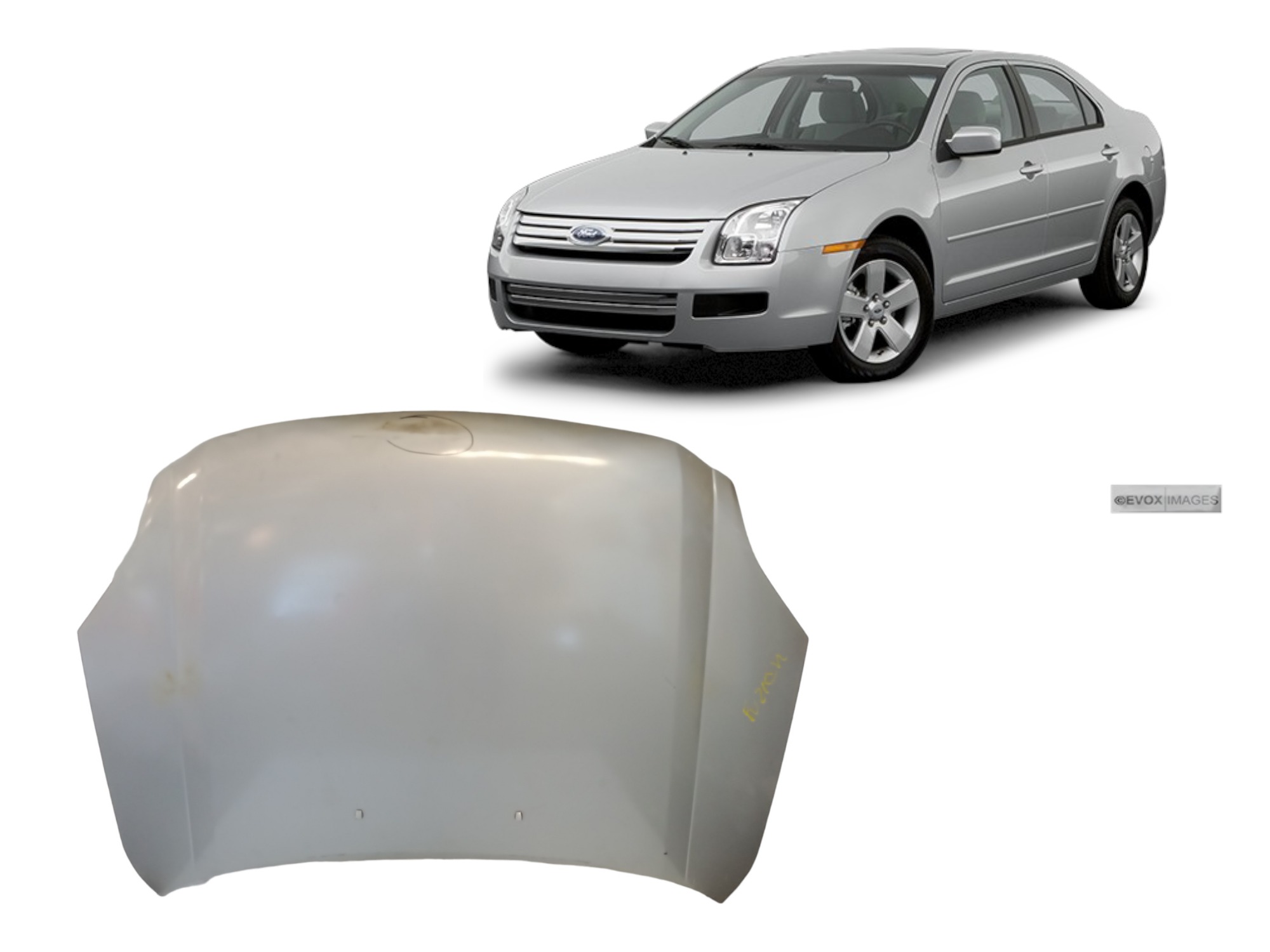 Capo Ford Fusion 2006 A 2009 Original Com Pequeno Detalhe
