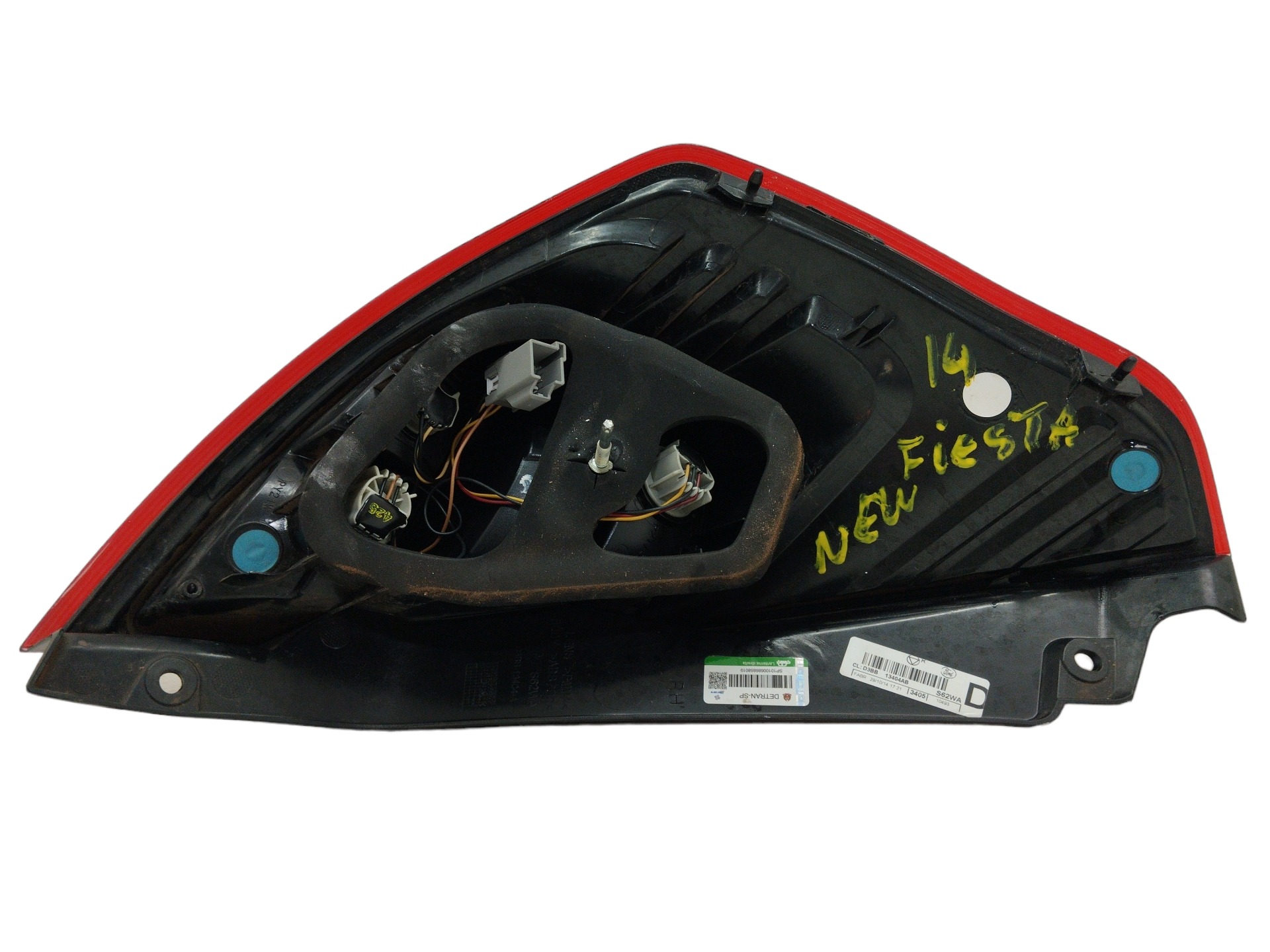 Lanterna Tras L/d Cristal New Fiesta 2014/2017 Original 3