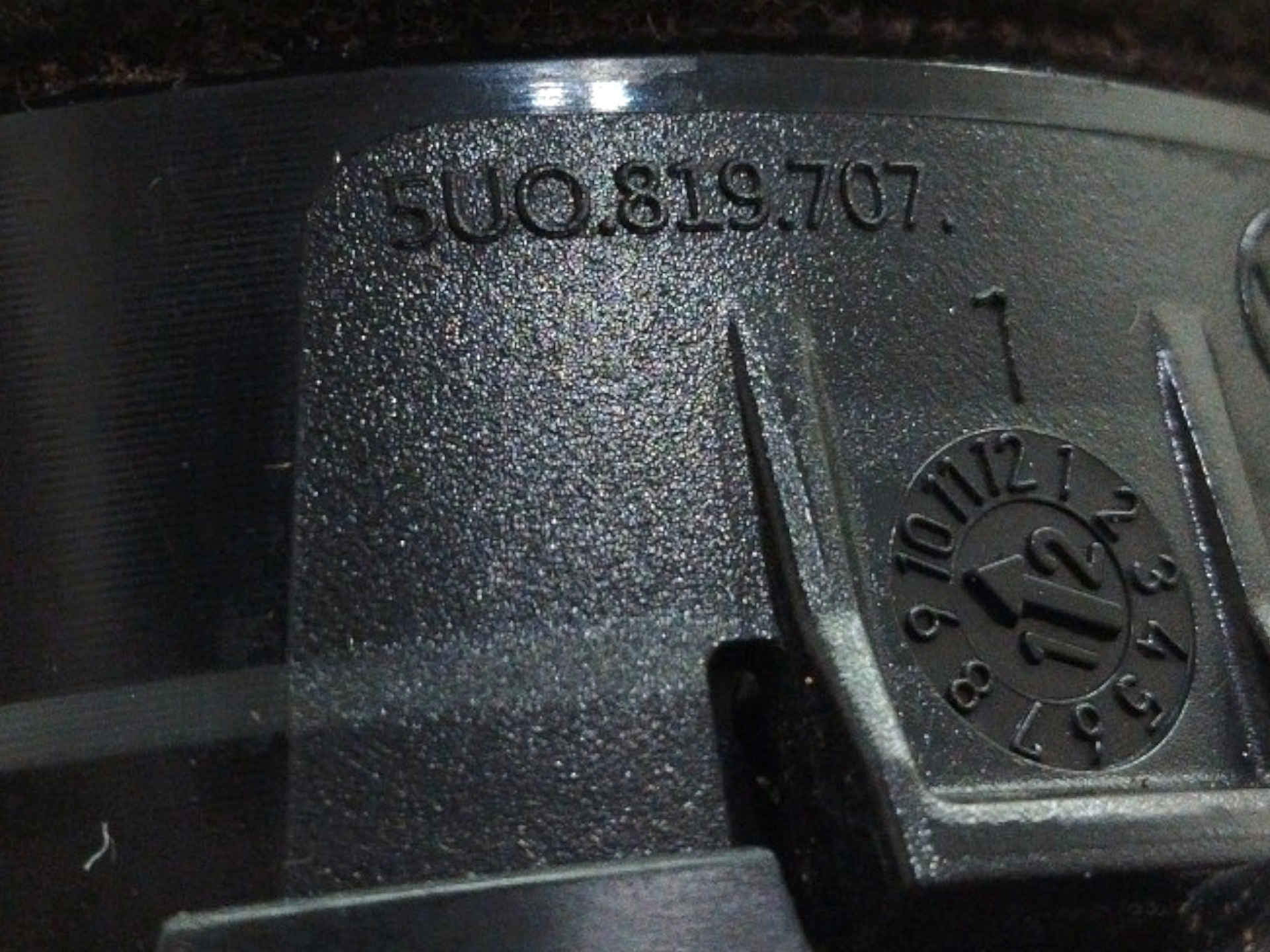 Difusor Saída Ar Gol/saveiro/voyage G6 Original – 5uo819707 5