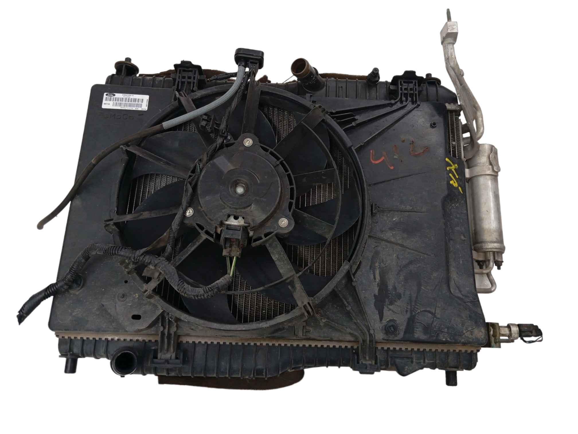 KIT RADIADOR FORD KA 1.0 2015 A 2020 2