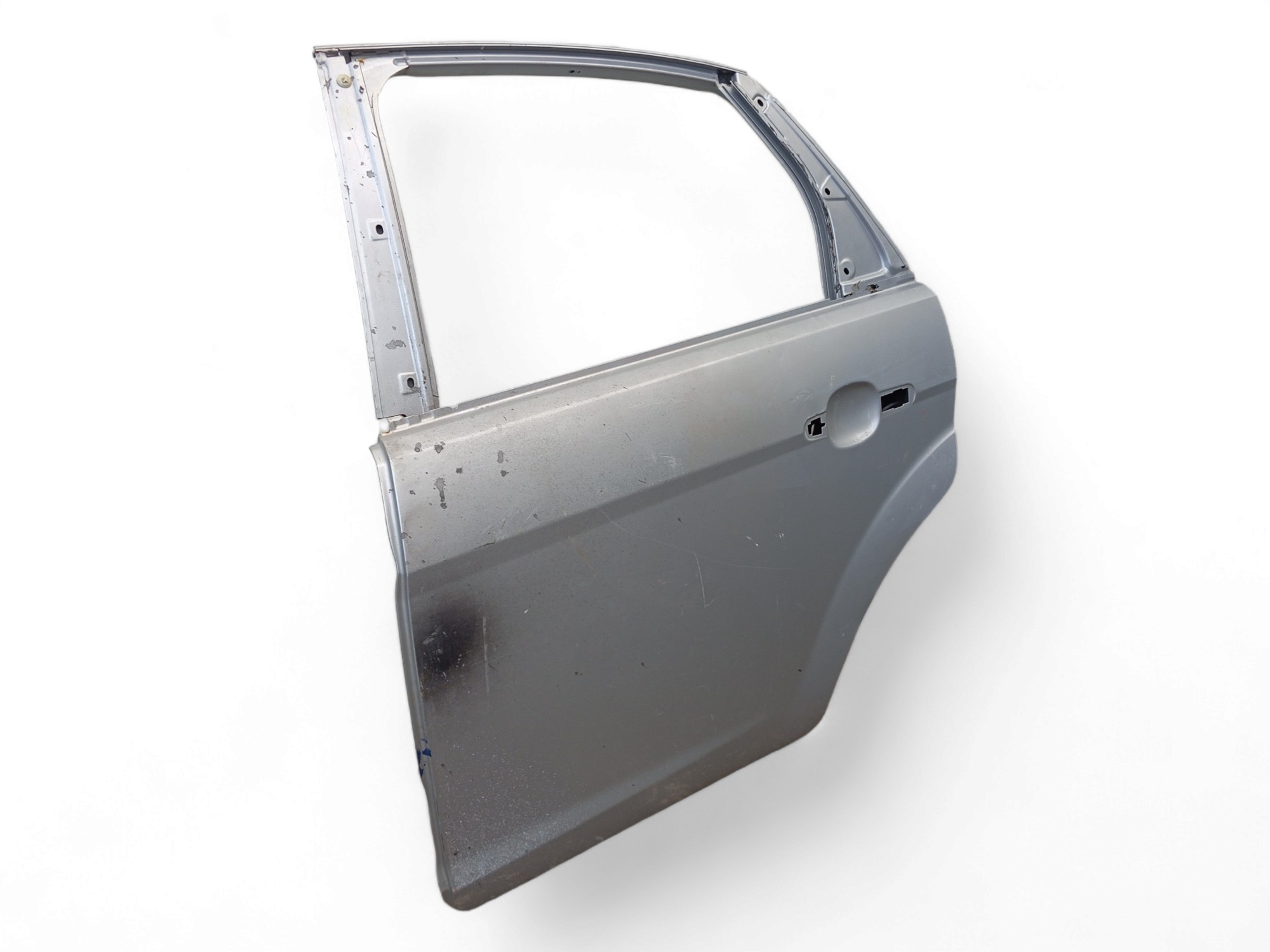 Porta Traseira L/e Ford Focus 2009 A 2013 Original  Traseira Esquerdo Prata 3