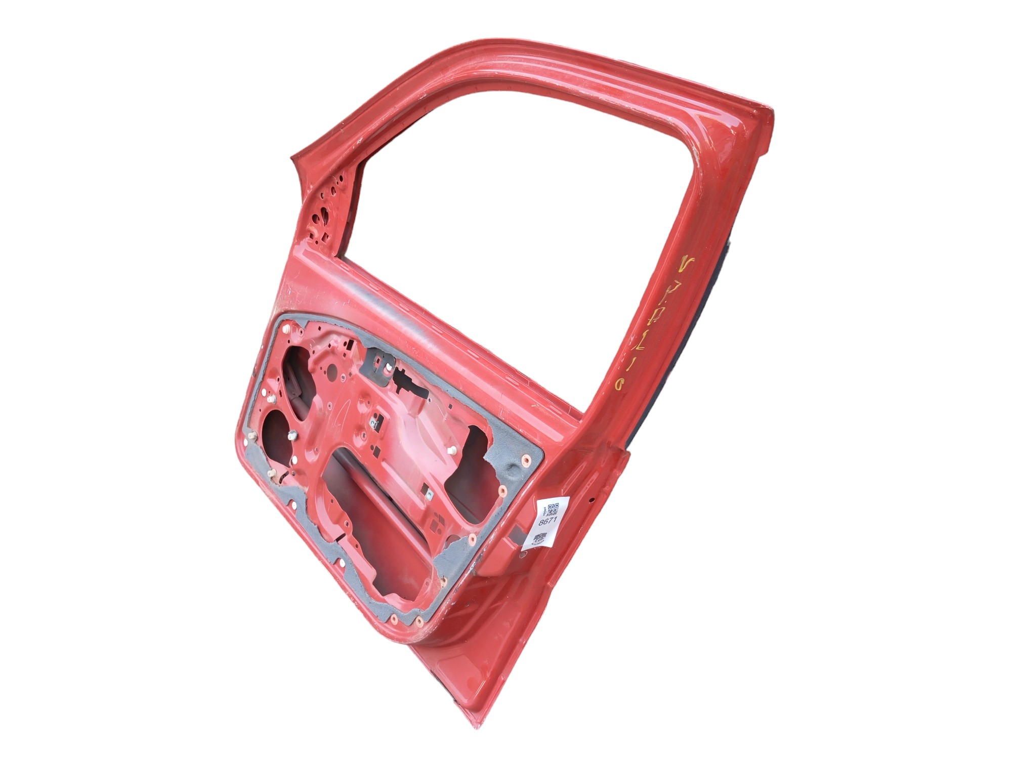 Porta Dianteira L/d Palio 2008 A 2013  Dianteira Esquerdo Vermelho 4