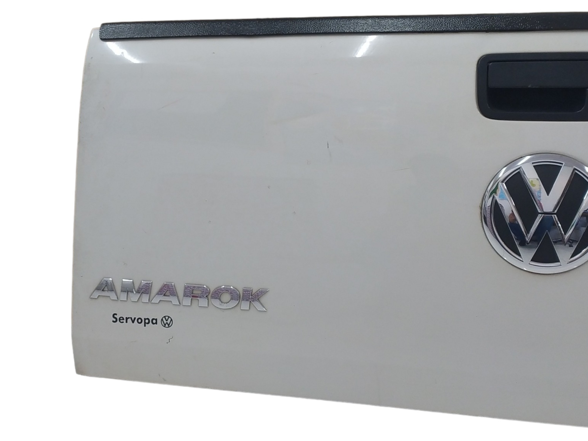 Tampa Traseira Volkswagen Amarok 2010 A 2020 Original  Branco 3