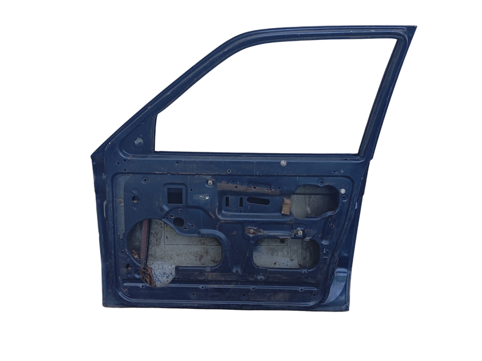 Porta Dianteira L/d Vw Gol 1987 A 1995  Dianteira Direito Azul 2