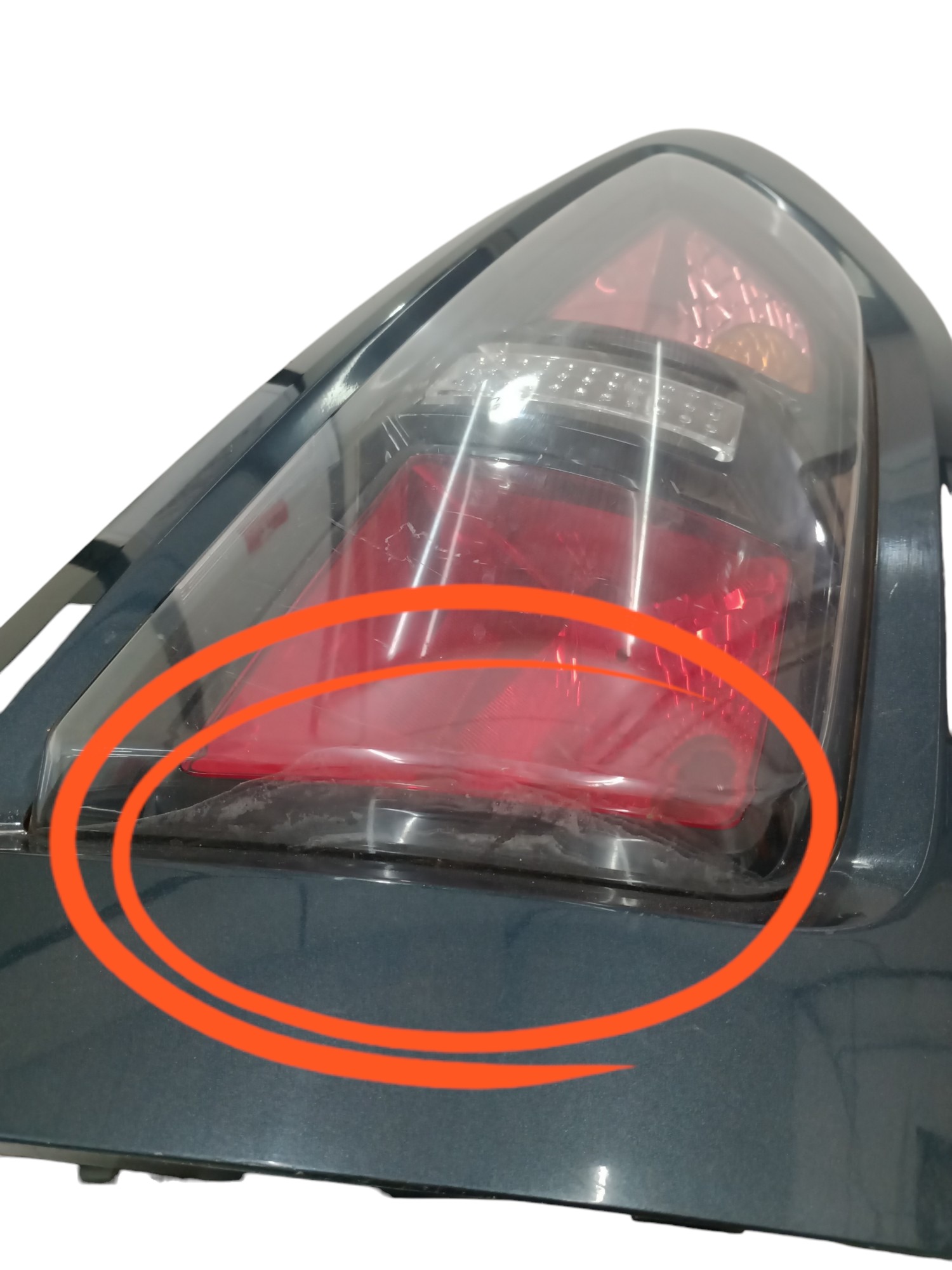 Lanterna T/d Kia Soul 2009/2013 Original Lente Manchada 4