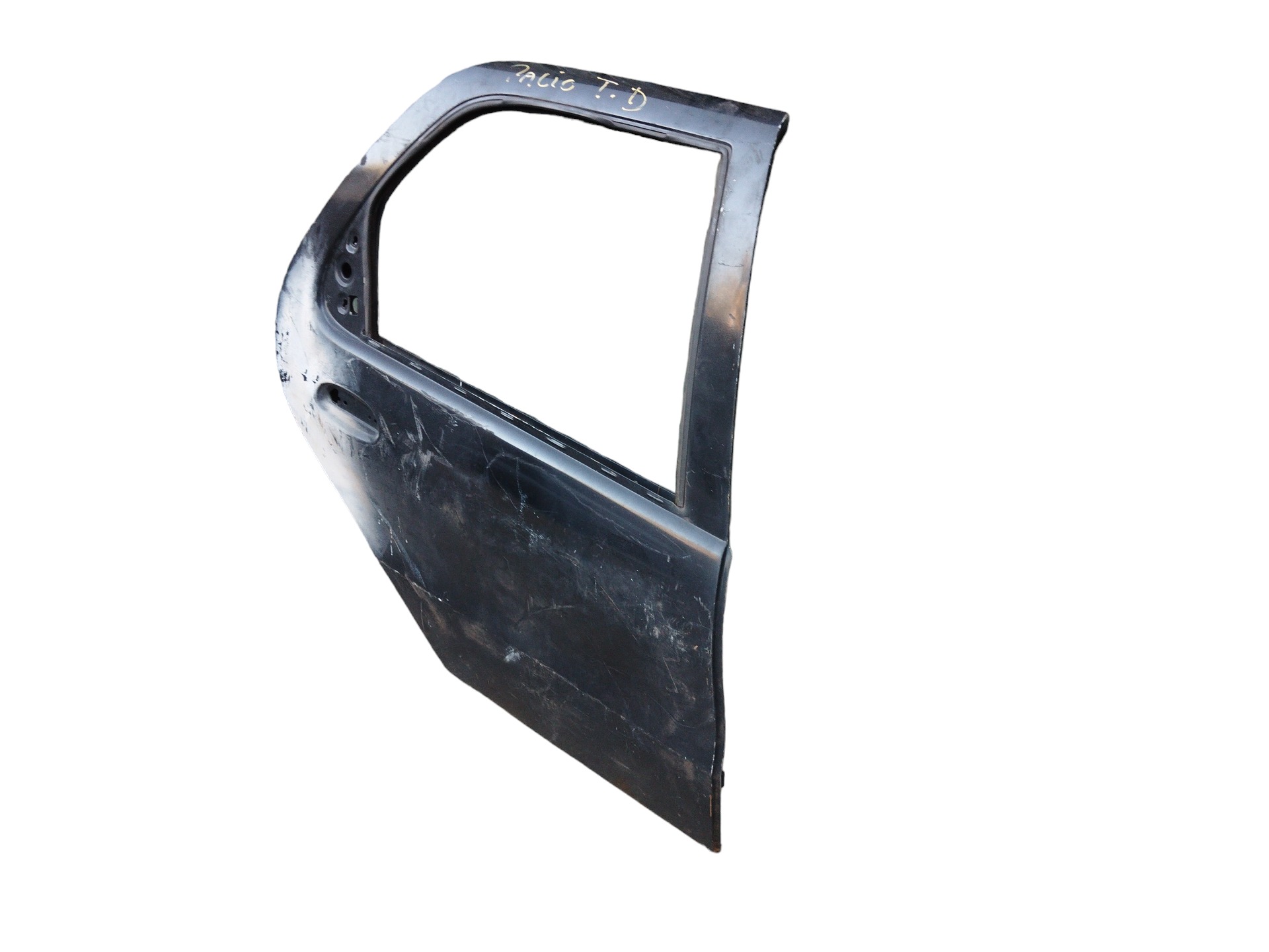 Porta Traseira L/d Fiat Palio 2006/14  – Traseira – Direito – Preta 2