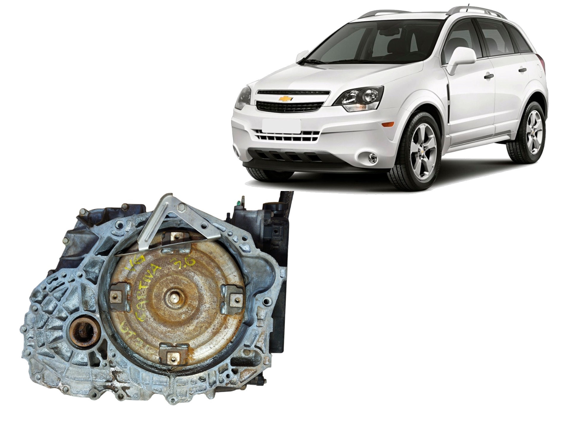Caixa Câmbio Automático Chevrolet Captiva 3.6 V6 2008 A 2013