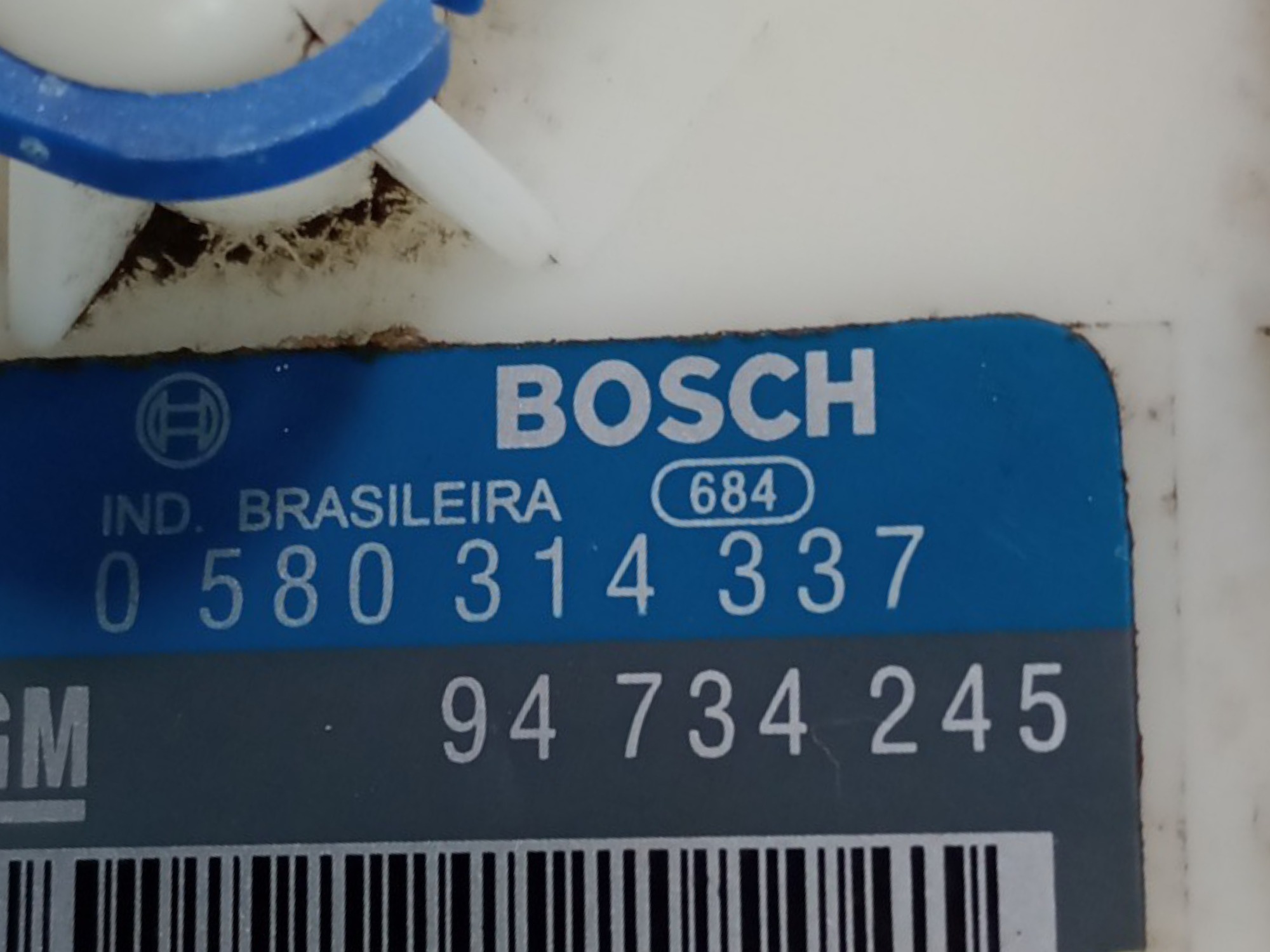 BOMBA COMBUSTÍVEL GM ASTRA / VECTRA 2.0 06/10 – 93734245 5