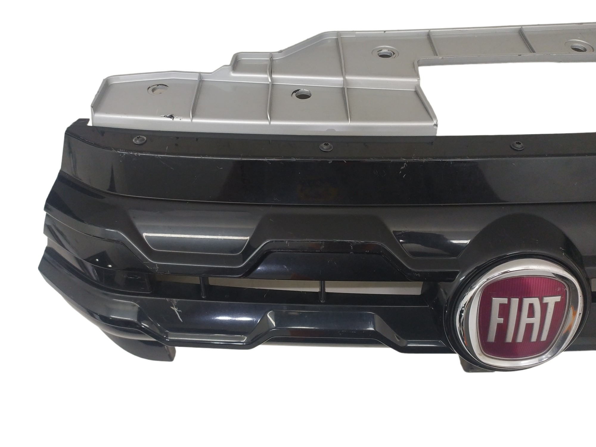 Grade Radiador Fiat Mobi 2016 A 2018 Original  Preto Plástico 6