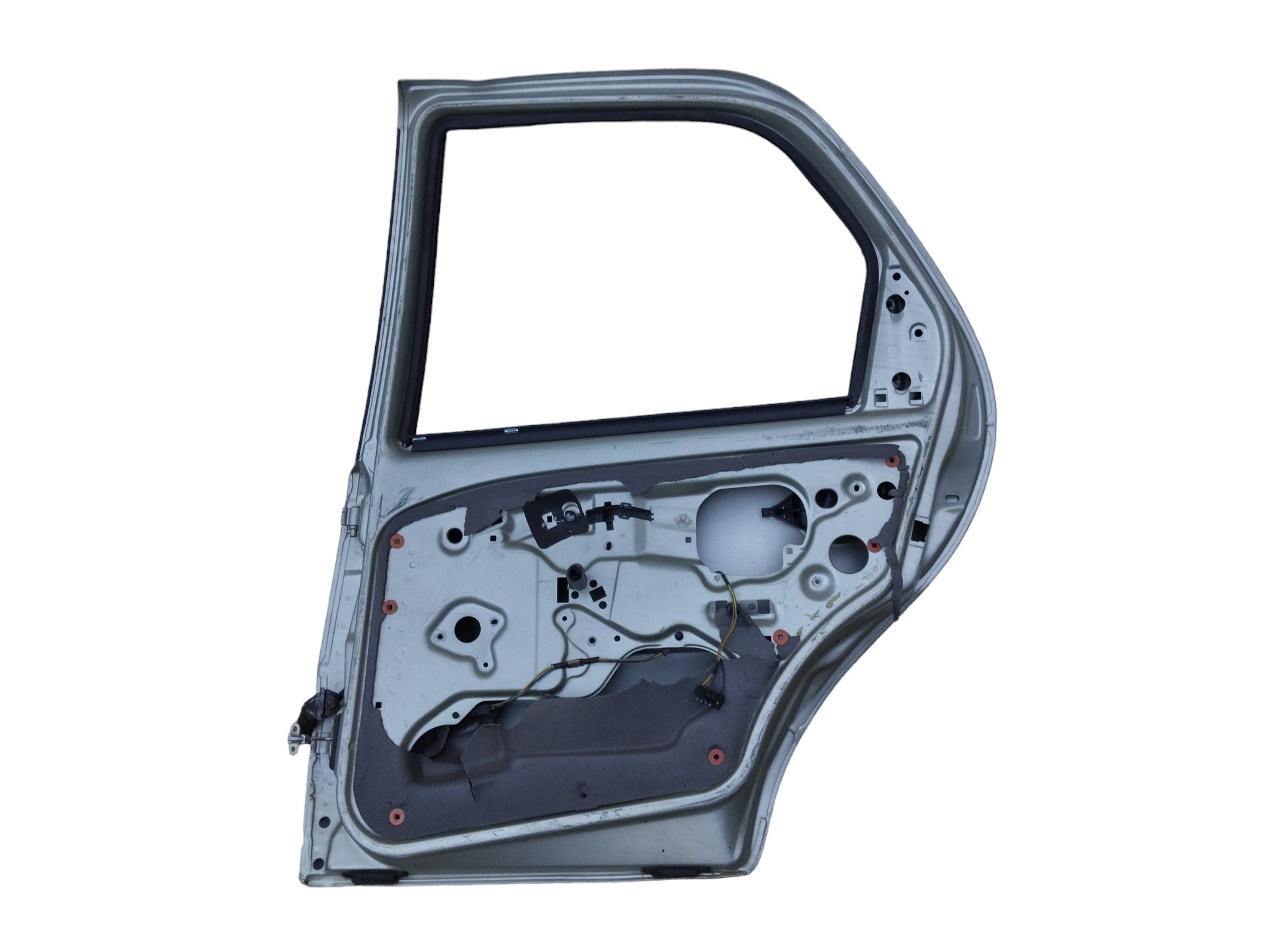 Porta Traseira L/d Fiat Palio 2006/14 C/detalhes – Traseira – Direito – Verde 4