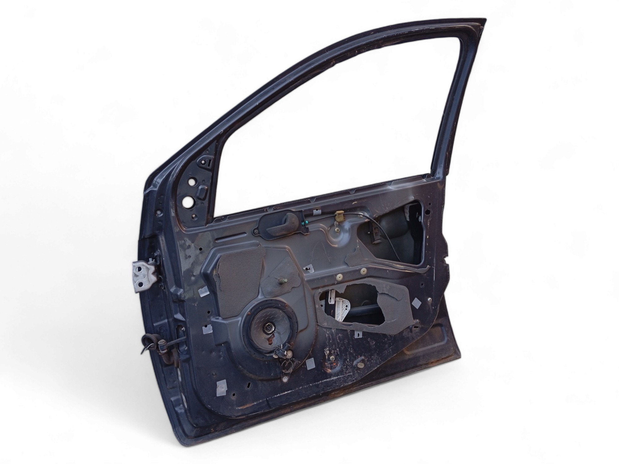 Porta Dianteira L/d Ford Fiesta 2003 A 2012 Original  Dianteira Direito Preto 6