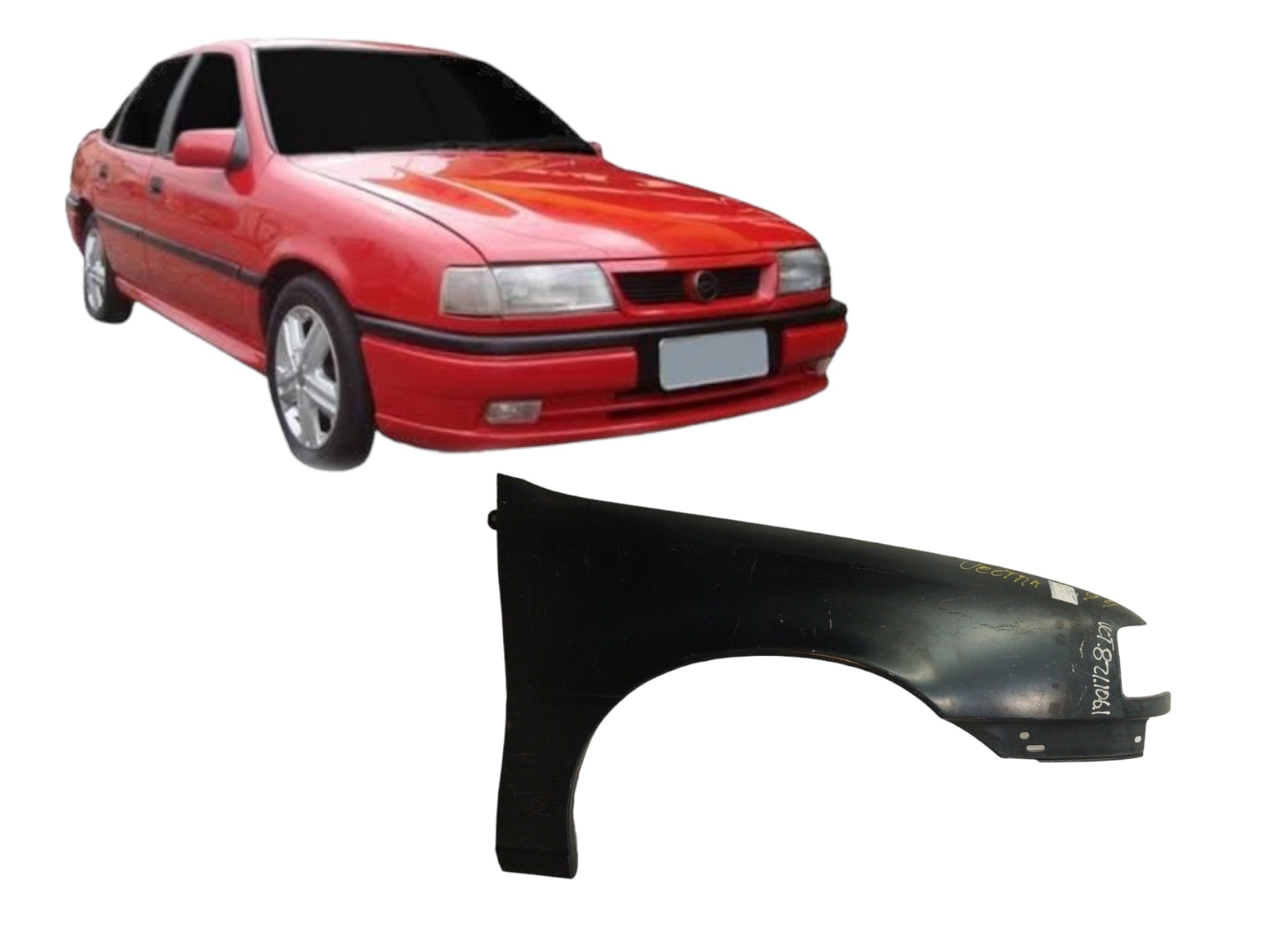 Paralama L/d Chevrolet Vectra 93 A 96 Paralelo 2