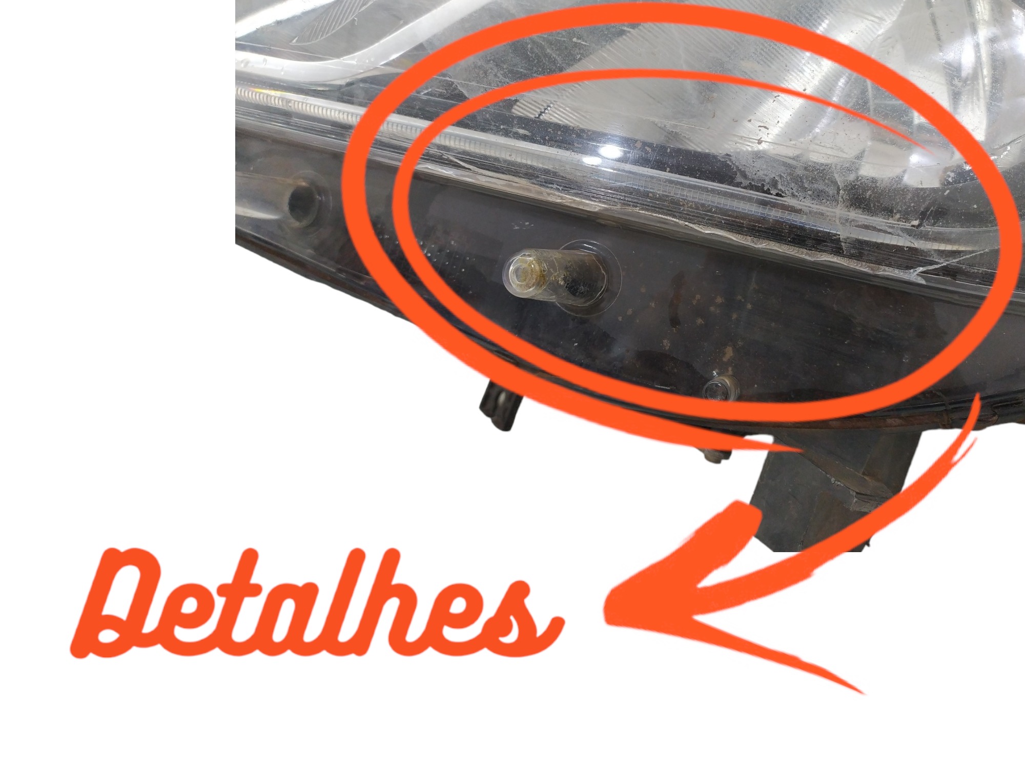 FAROL L/E CHEVROLET S10 2017 A 2019 ORIGINAL C/DETALHES 6