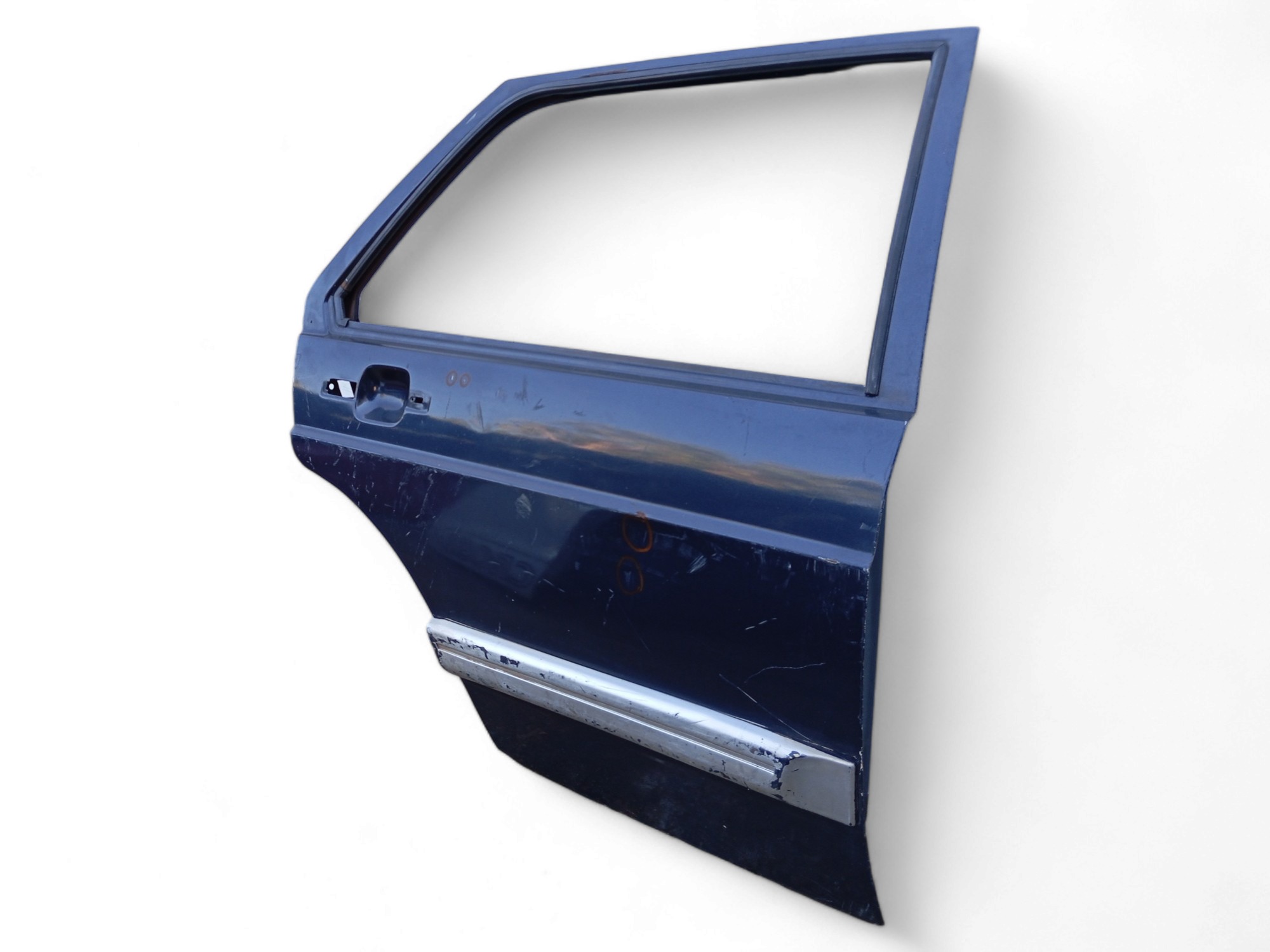 Porta Traseira L/d Volkswagen Voyage 1983 A 1996 Original  – Traseira – Direito – Azul 2