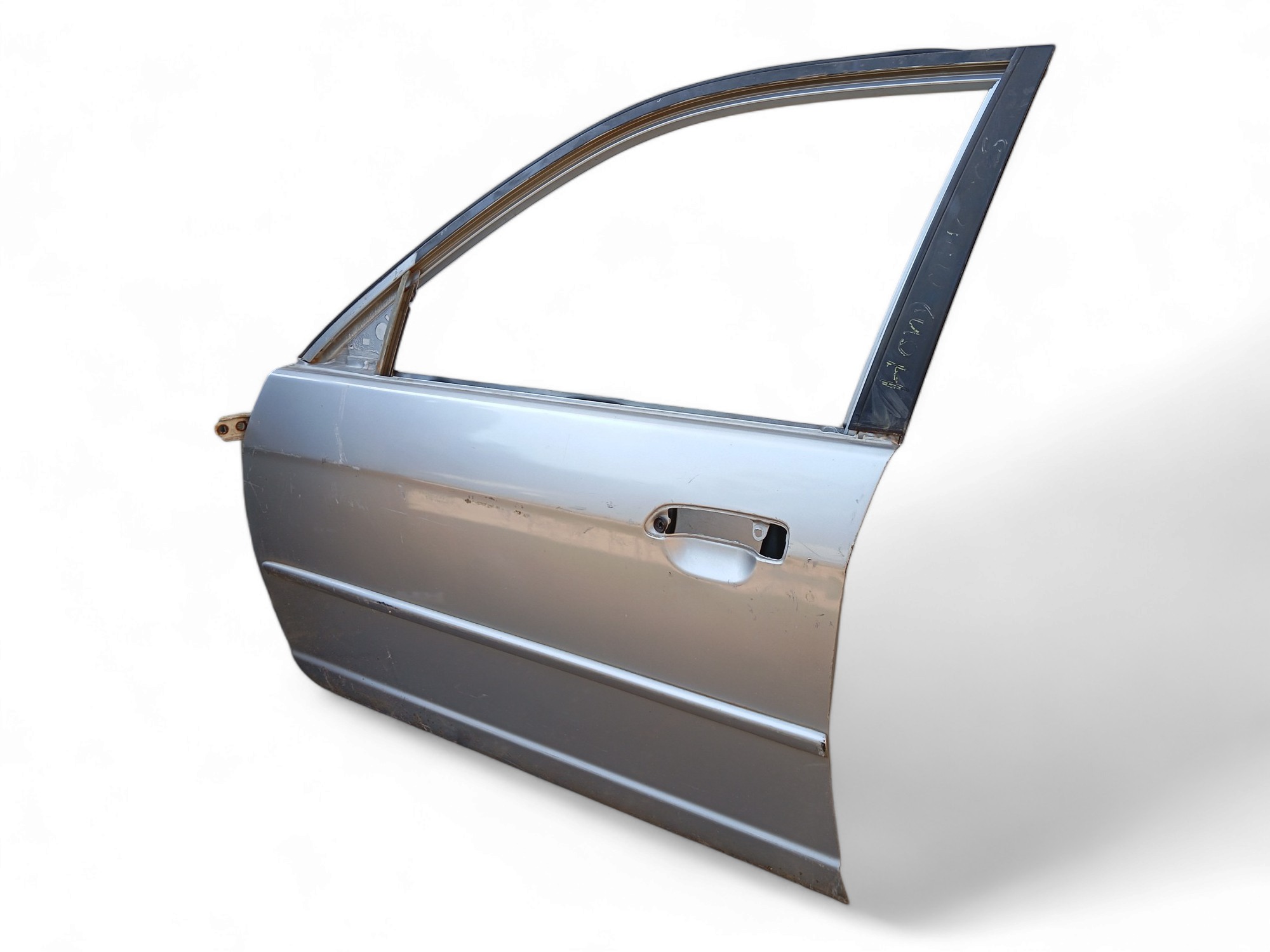 Porta Dianteira L/e Honda Civic 2001 A 2006 Original  Dianteira Esquerdo Prata 3