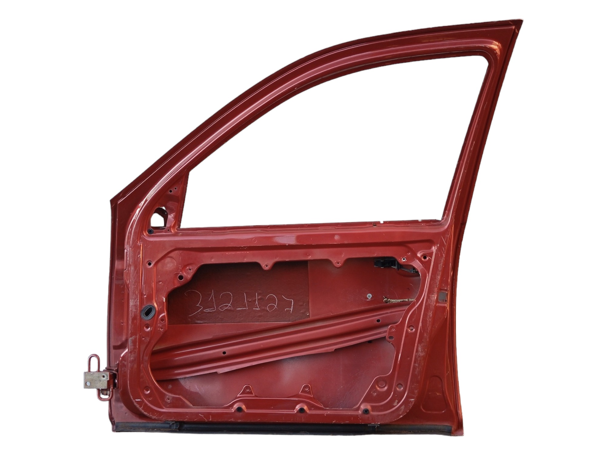Porta Dianteira L/dvolkswagen Golf 2001 A 2012 Original Dianteira Direito Vermelho 5