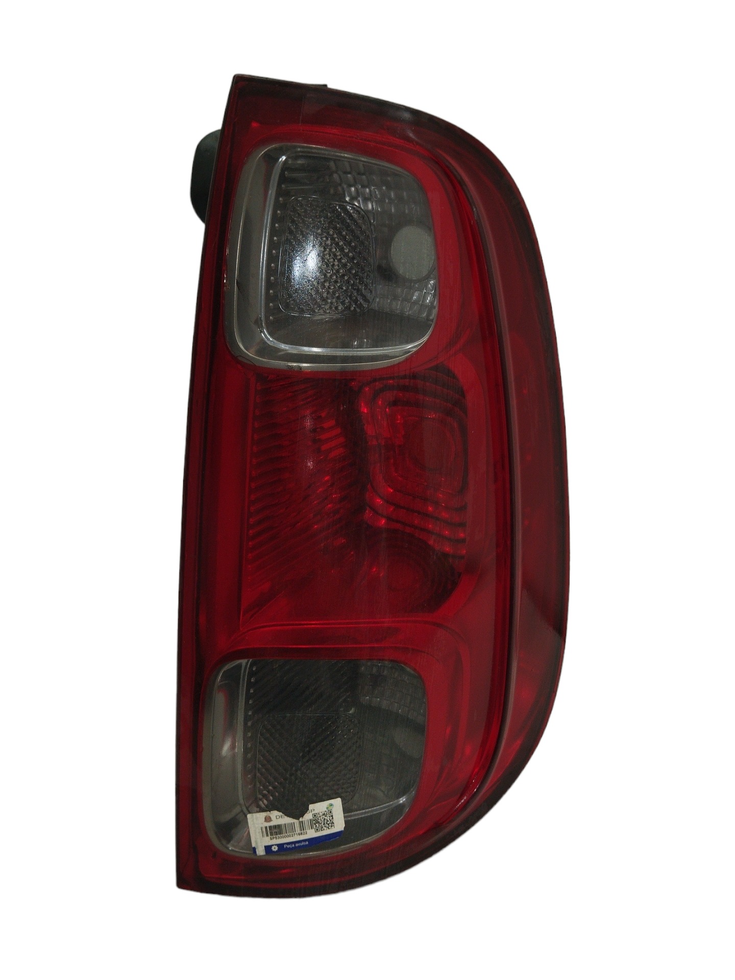 Lanterna Tras L/d Fiat Uno Vivace 2010 A 2015 Original Fume Direito Fumê 2