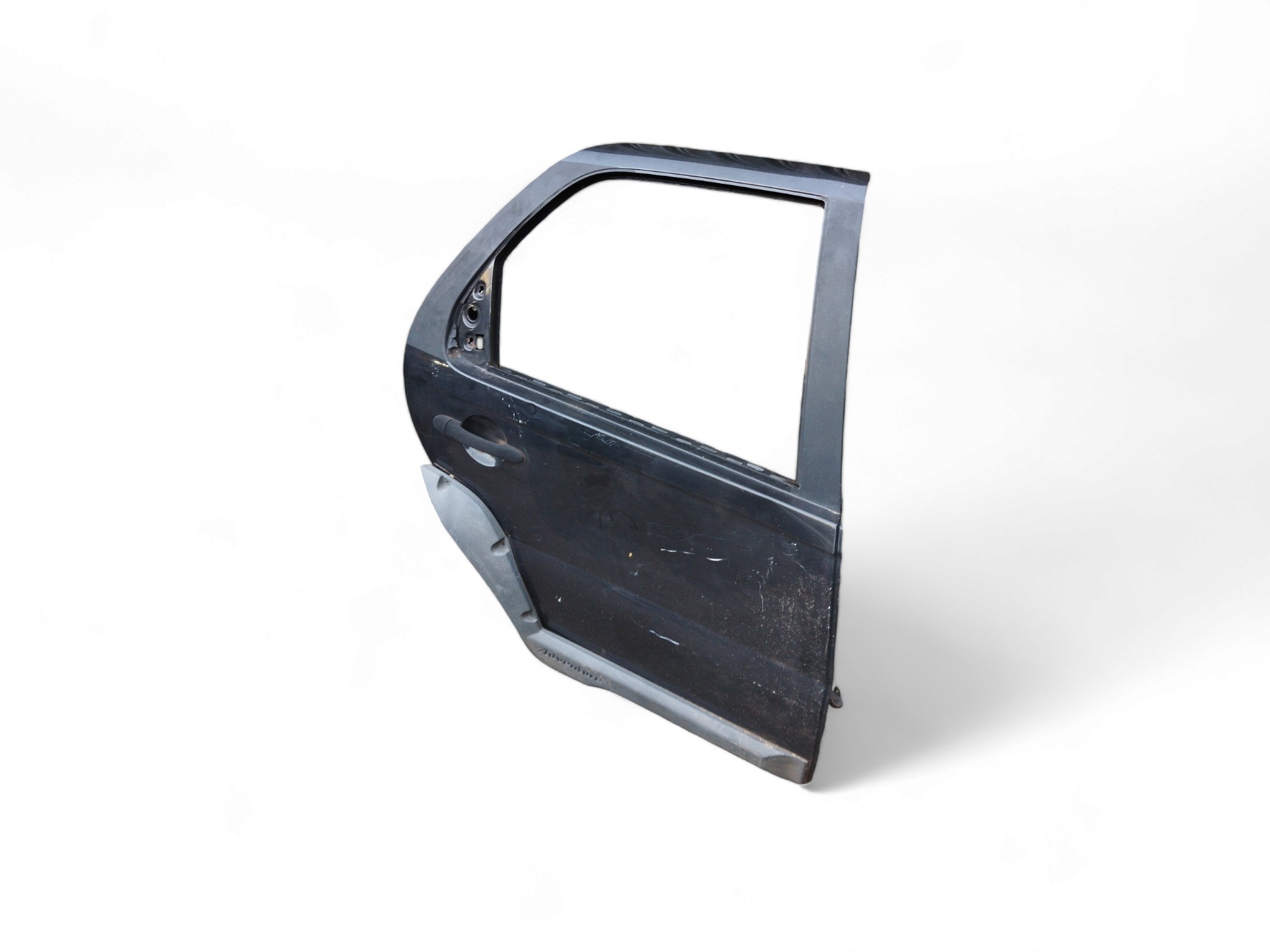 Porta Traseira L/d Fiat Palio Weekend 2006/14 C/detalhes  – Traseira – Direito – Preto 2