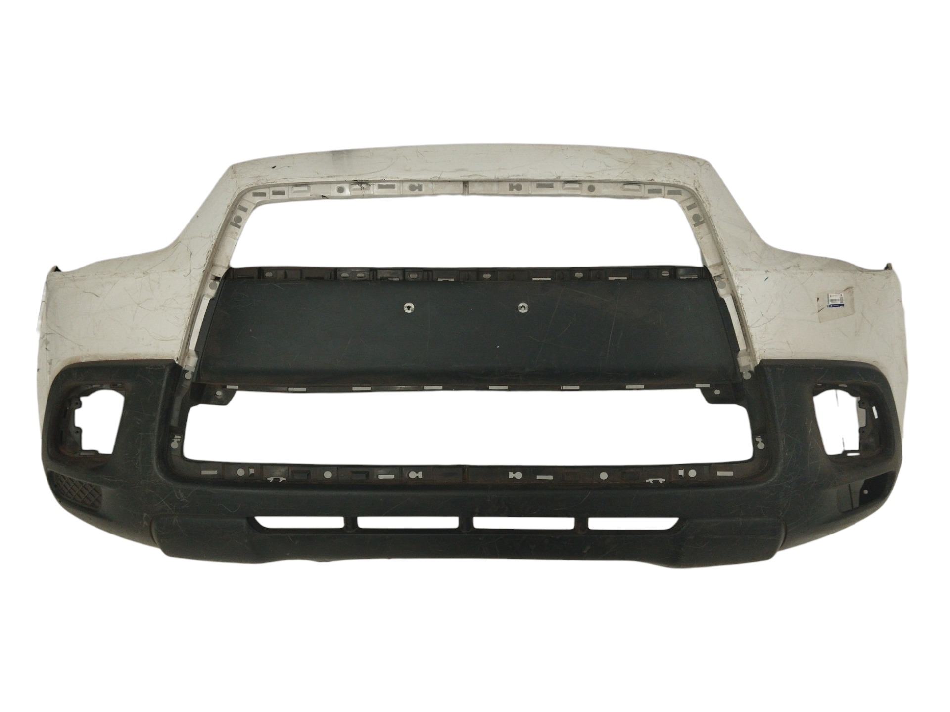 Parachoque Dianteiro Mitsubishi Asx 2010 A 2012 Original  Branco 2