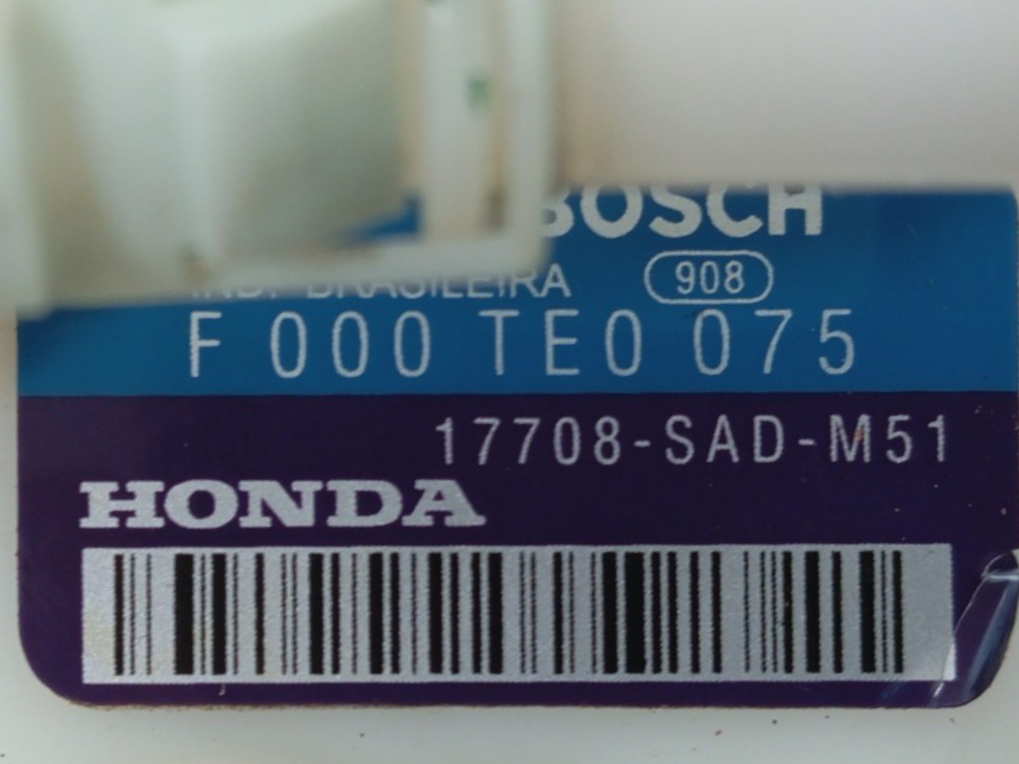 BOMBA COMBUSTÍVEL HONDA NEW FIT / CITY 2009 A 2014 FLEX 5