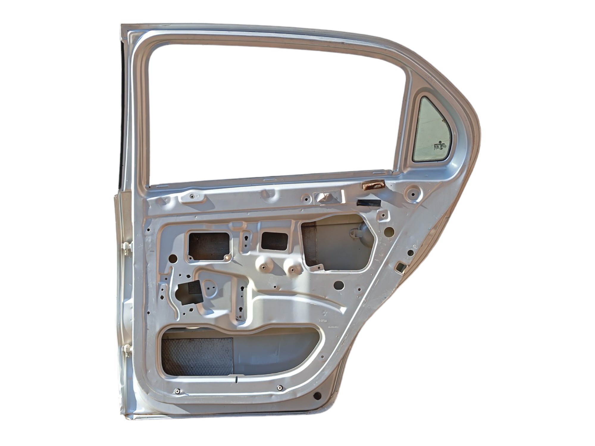 Porta Traseira L/d Vw Gol G5 / G6 Original  C/detalhes – Traseira – Direito – Prata 4