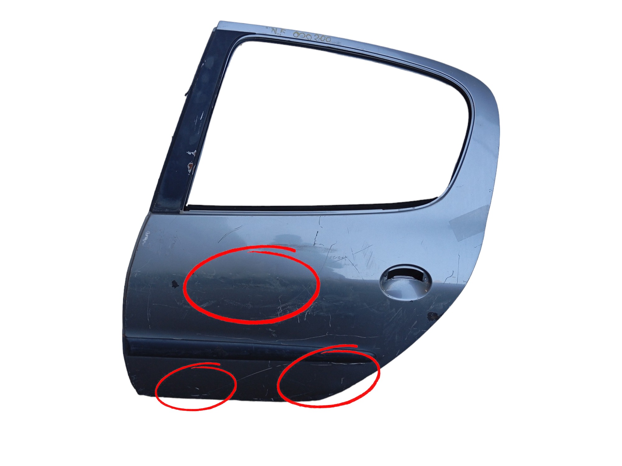 Porta Dianteira L/e Peugeot 207 – 2007 A 2013