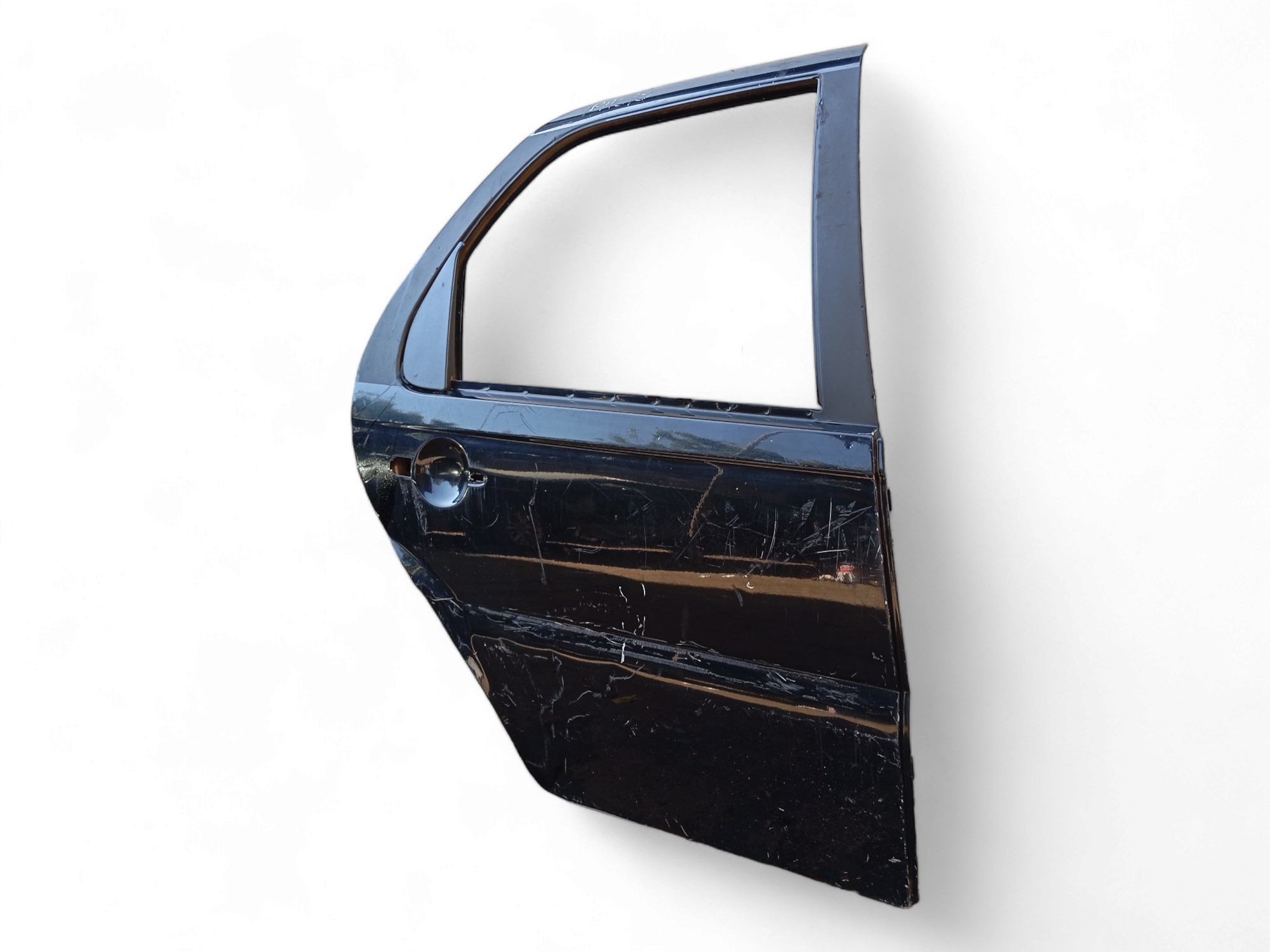Porta Traseiro L/d Fiat Palio 2006 A 2014 Original  – Traseira – Direito – Preto 2