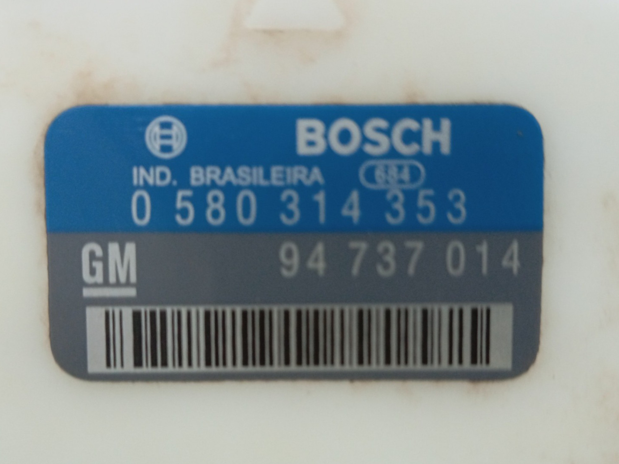 BOMBA COMBUSTÍVEL GM CORSA 2009/11 – 0580314353 3