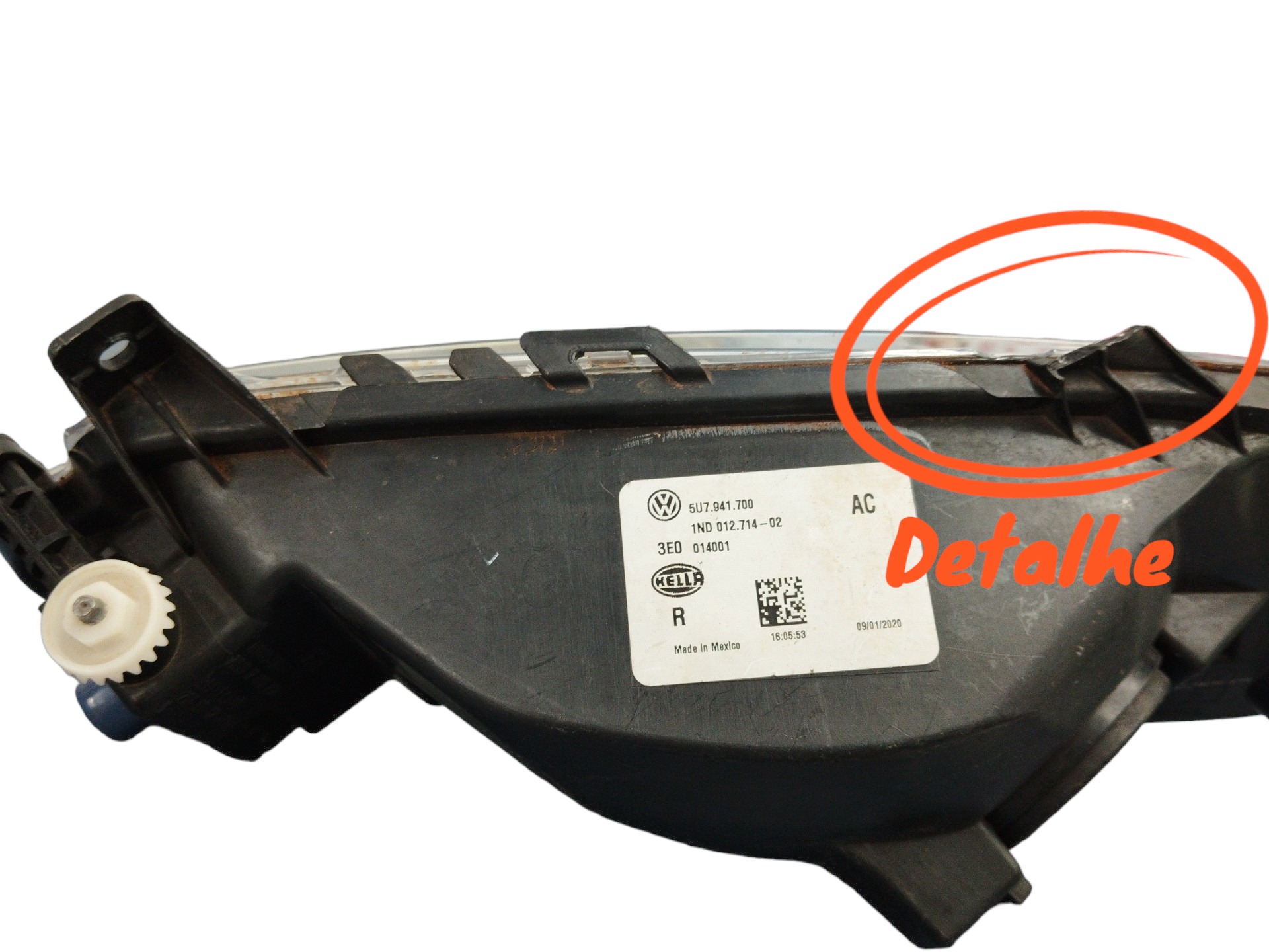 Farol Milha Gol/voyage G7/g8 2017/20 L/d C/detalhe 4