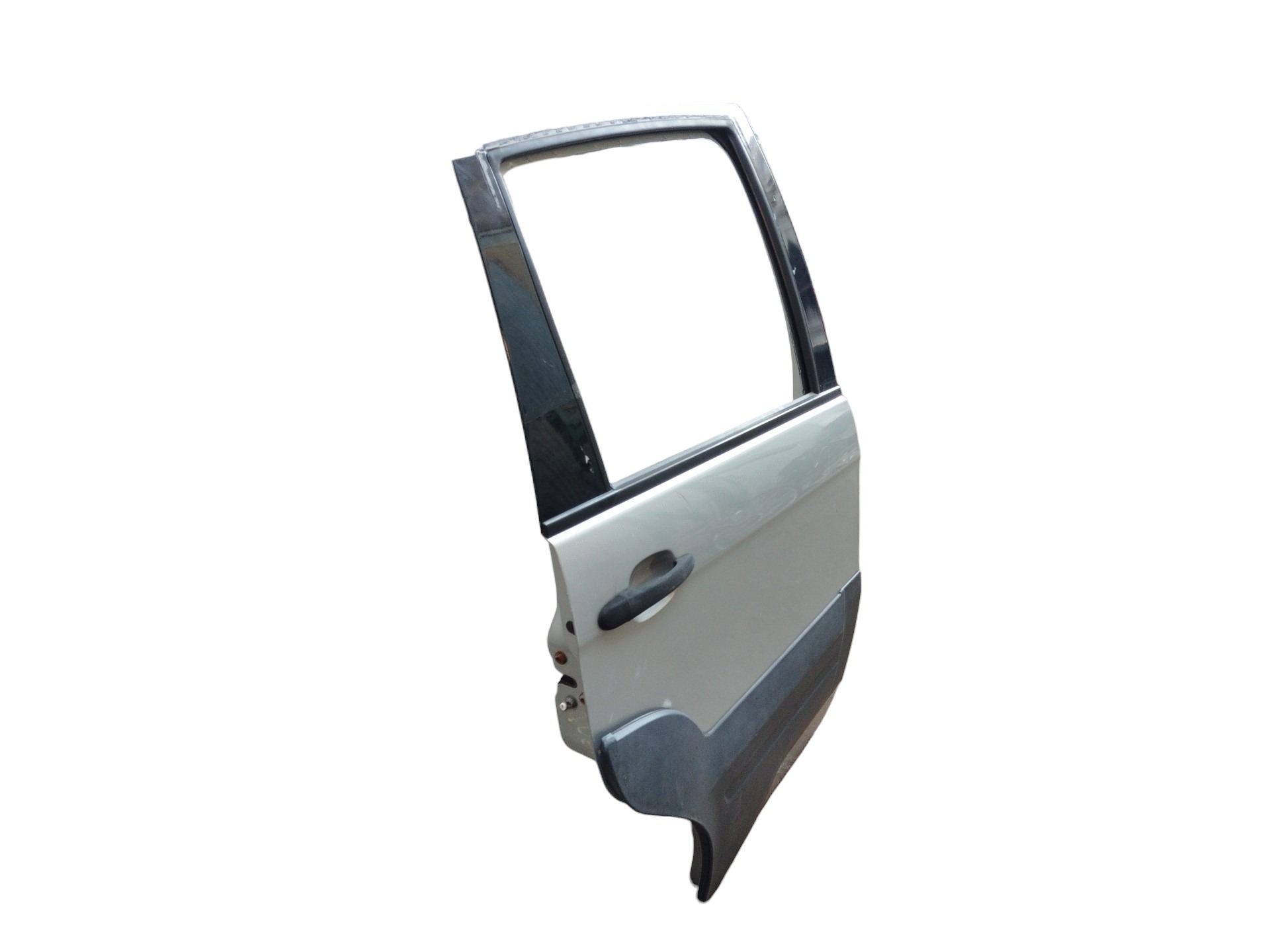 Porta Traseira L/d Fiat Idea Adventure 2011/16 C/detalhes Traseira Direito Prateada 2